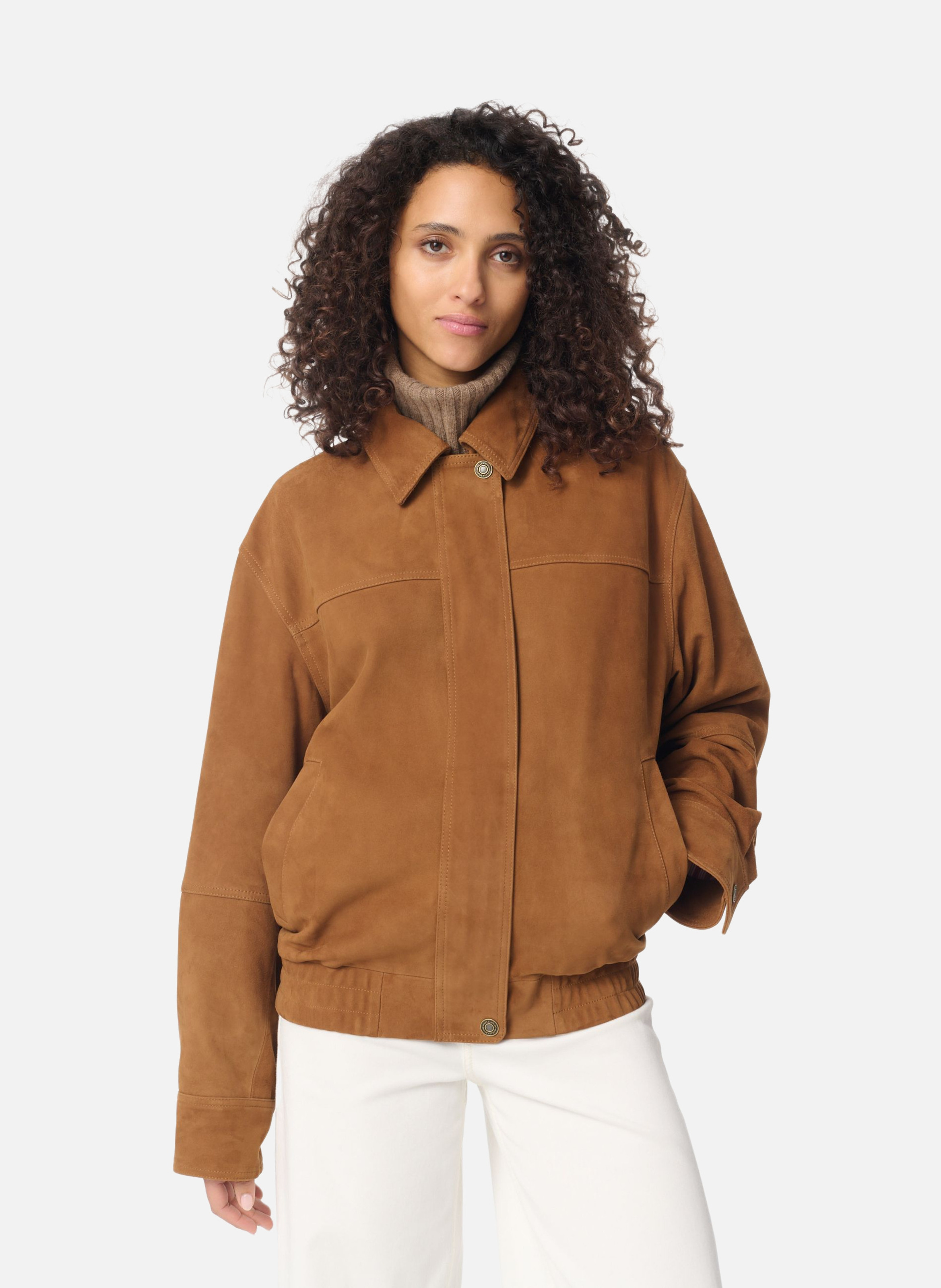 Blouson gand VANESSA BRUNO Marron