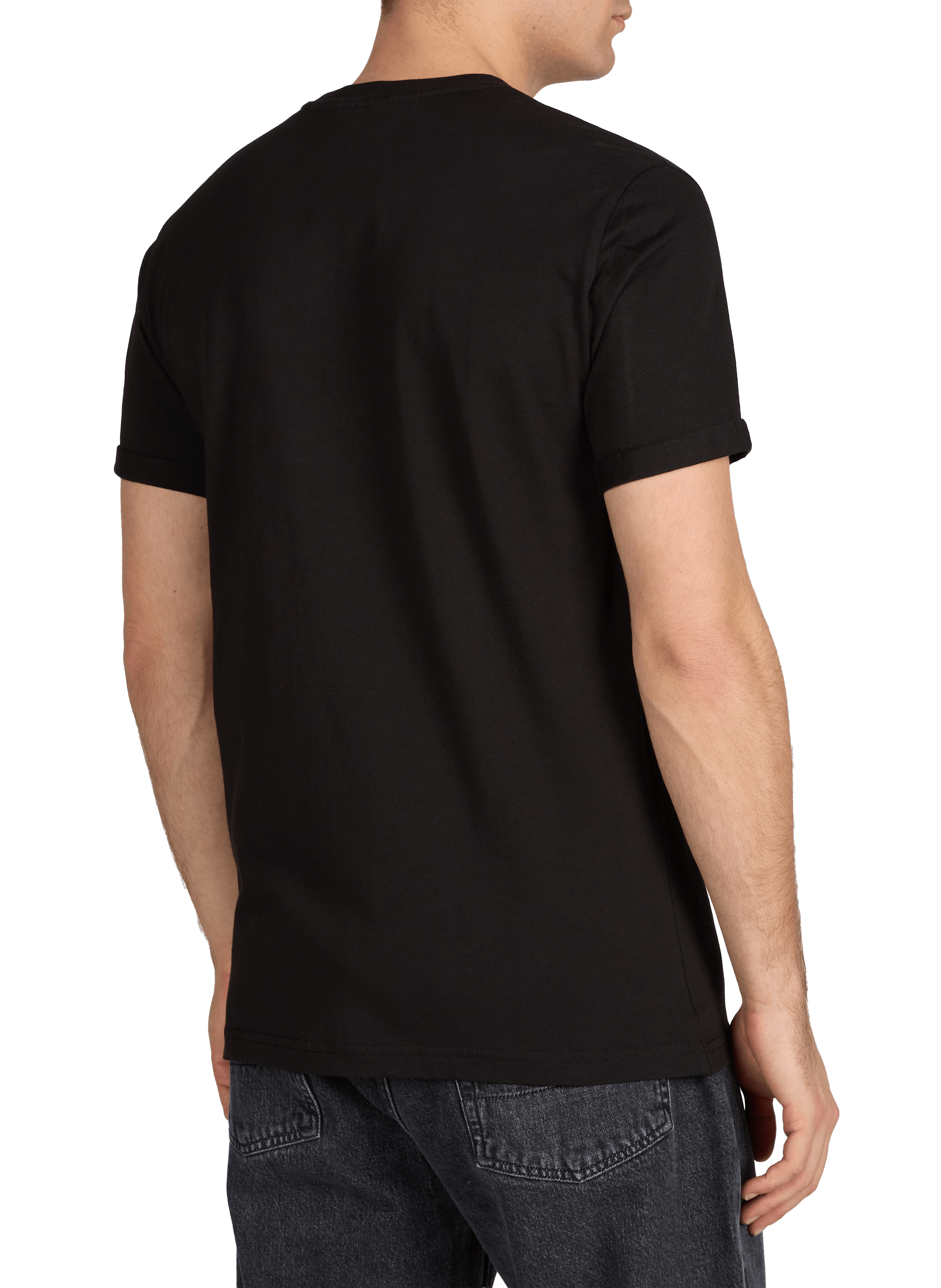 Classic Cotton T-Shirt LES DEUX Black