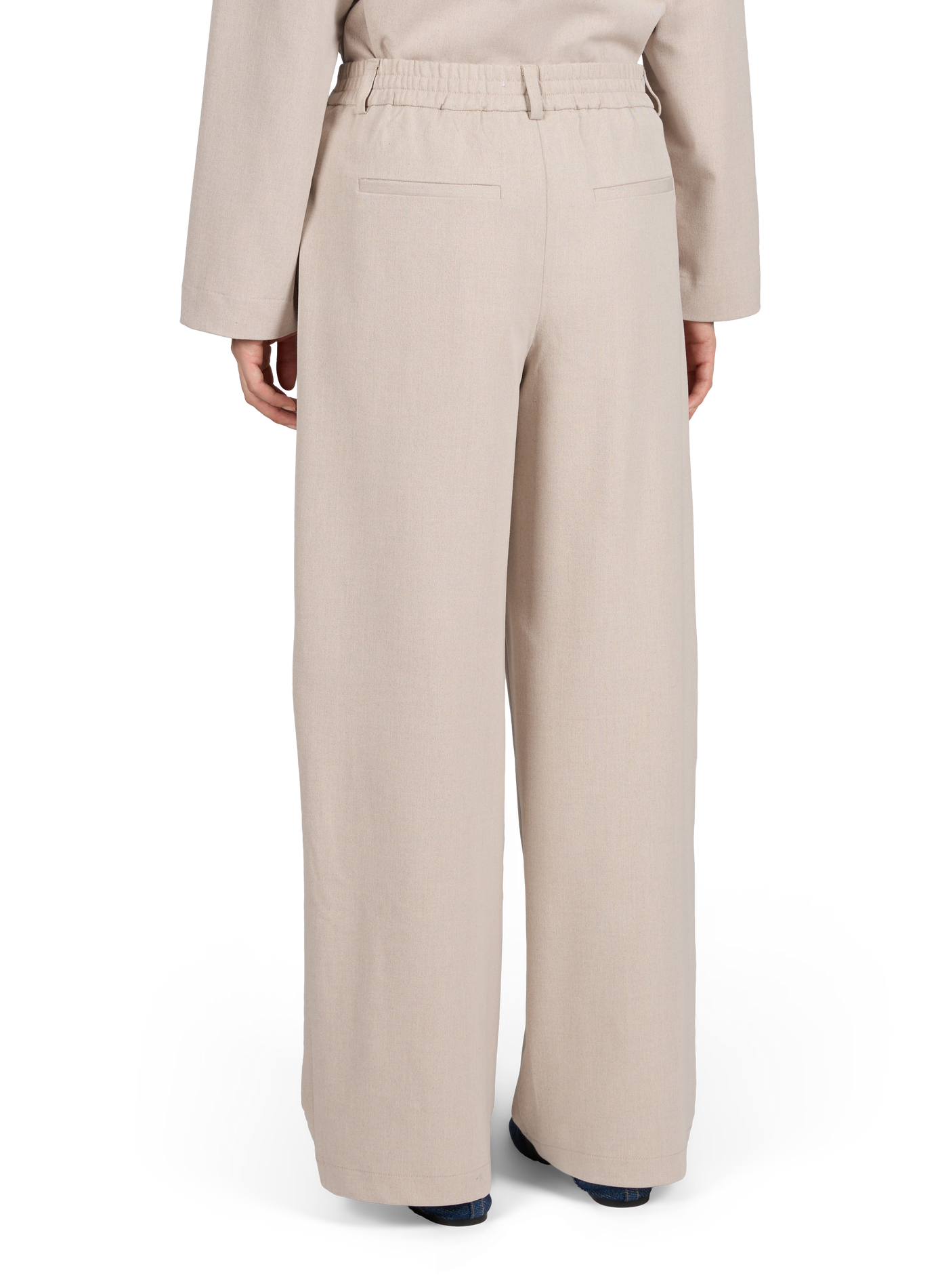 Pantalon droit uni OBJECT Beige