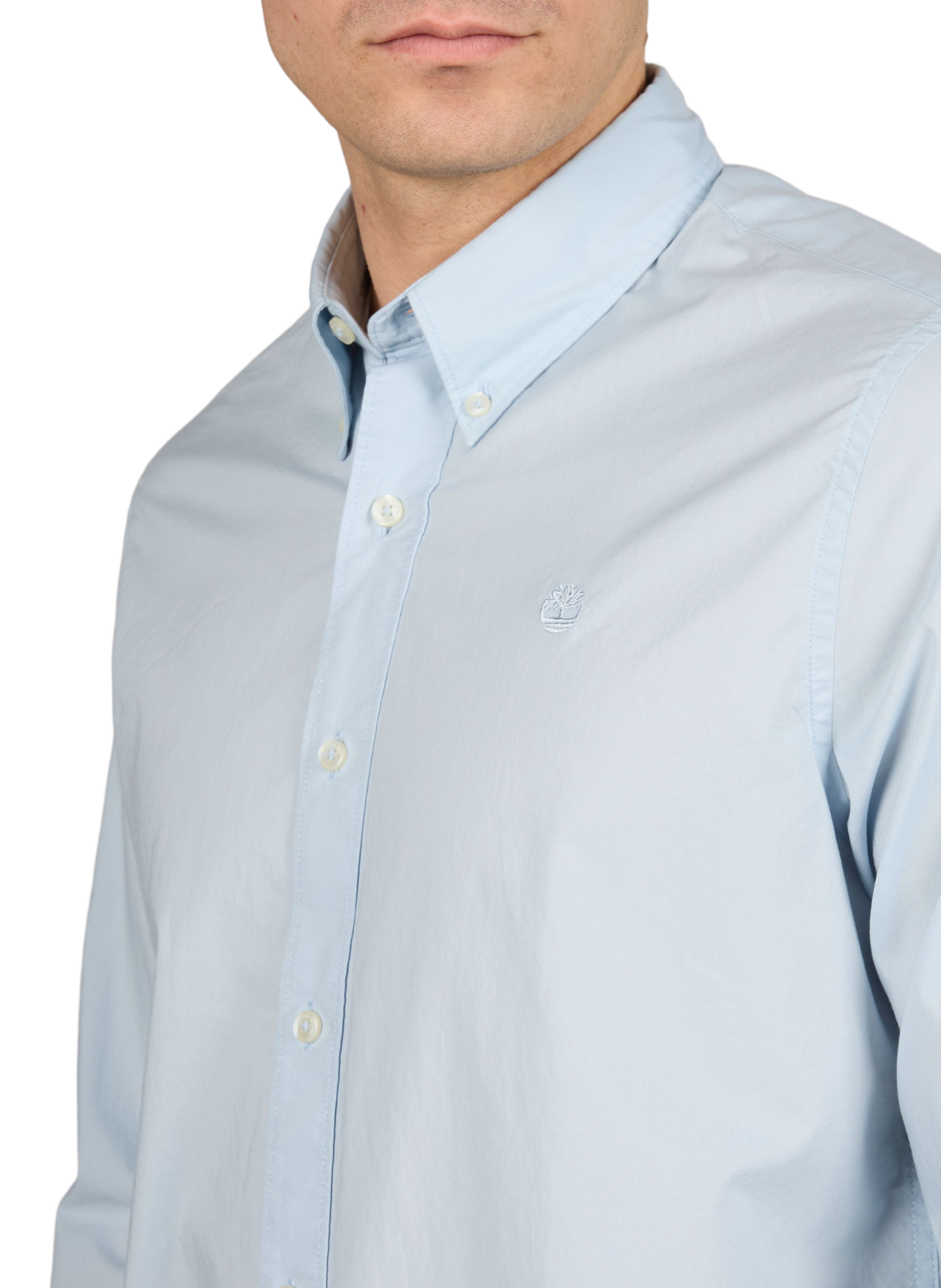 Cotton shirt TIMBERLAND Blue