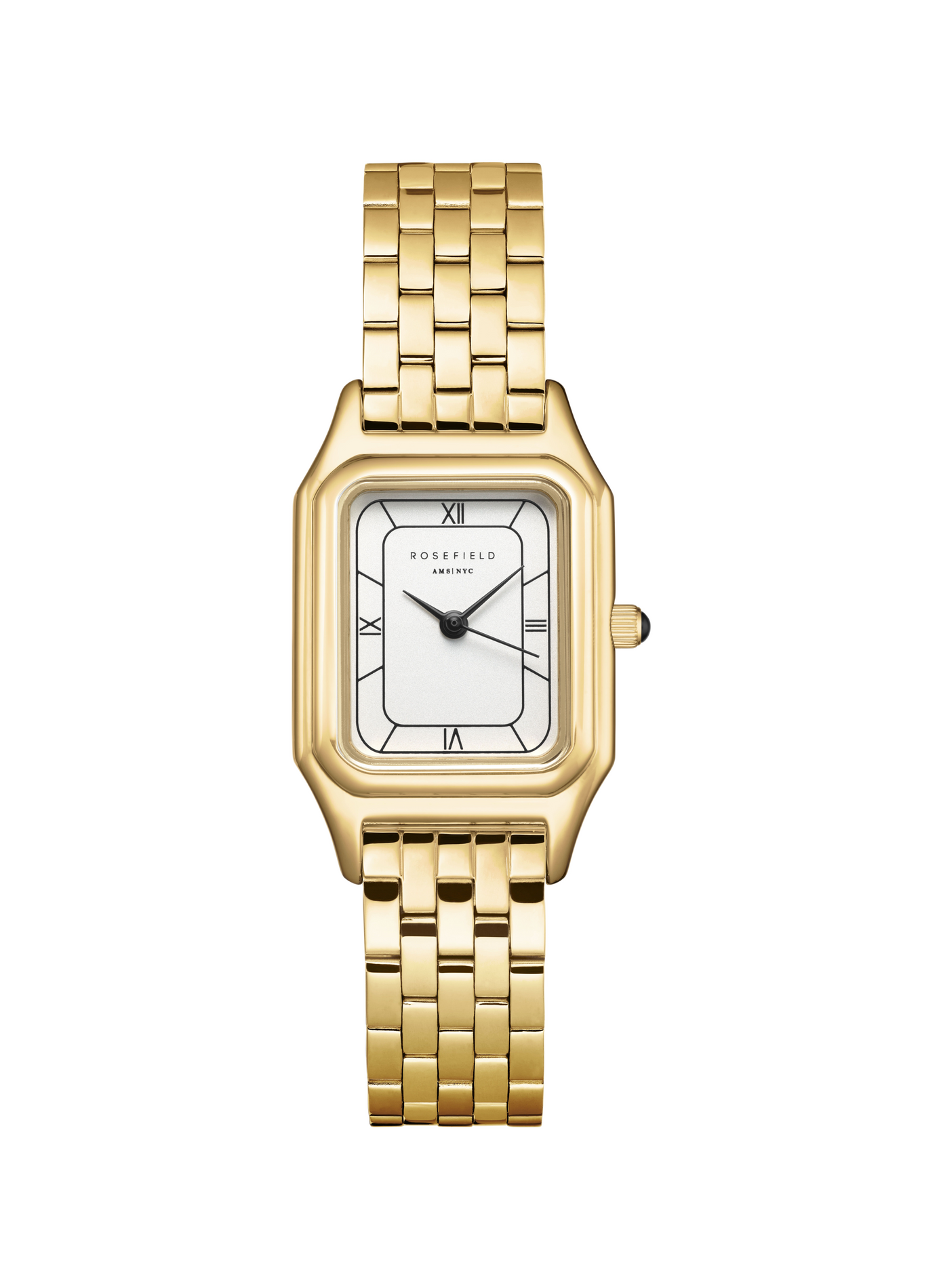 Montre analogique Ivy en acier inoxydable ROSEFIELD Blanc