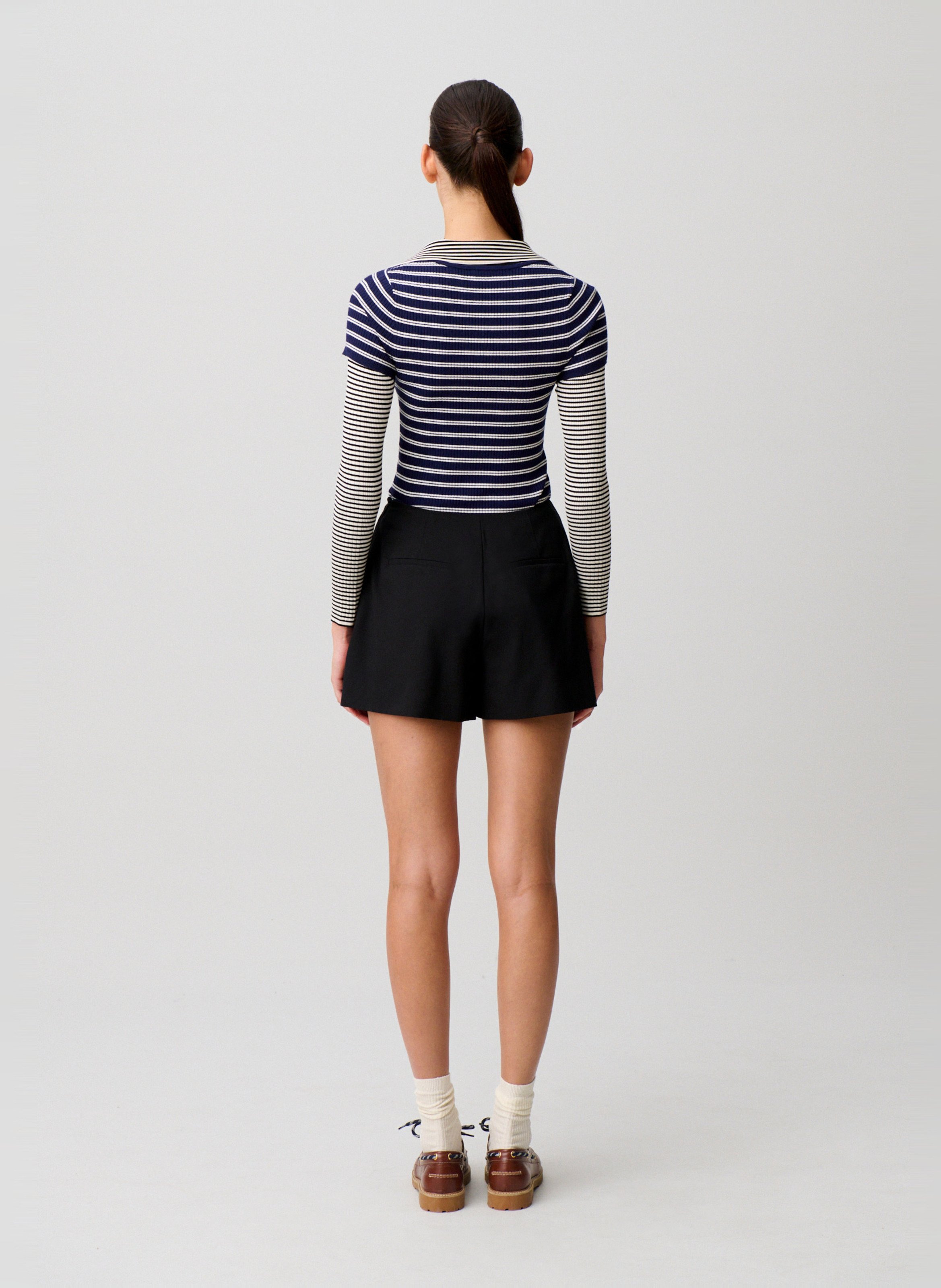 Short droit CLAUDIE PIERLOT Noir
