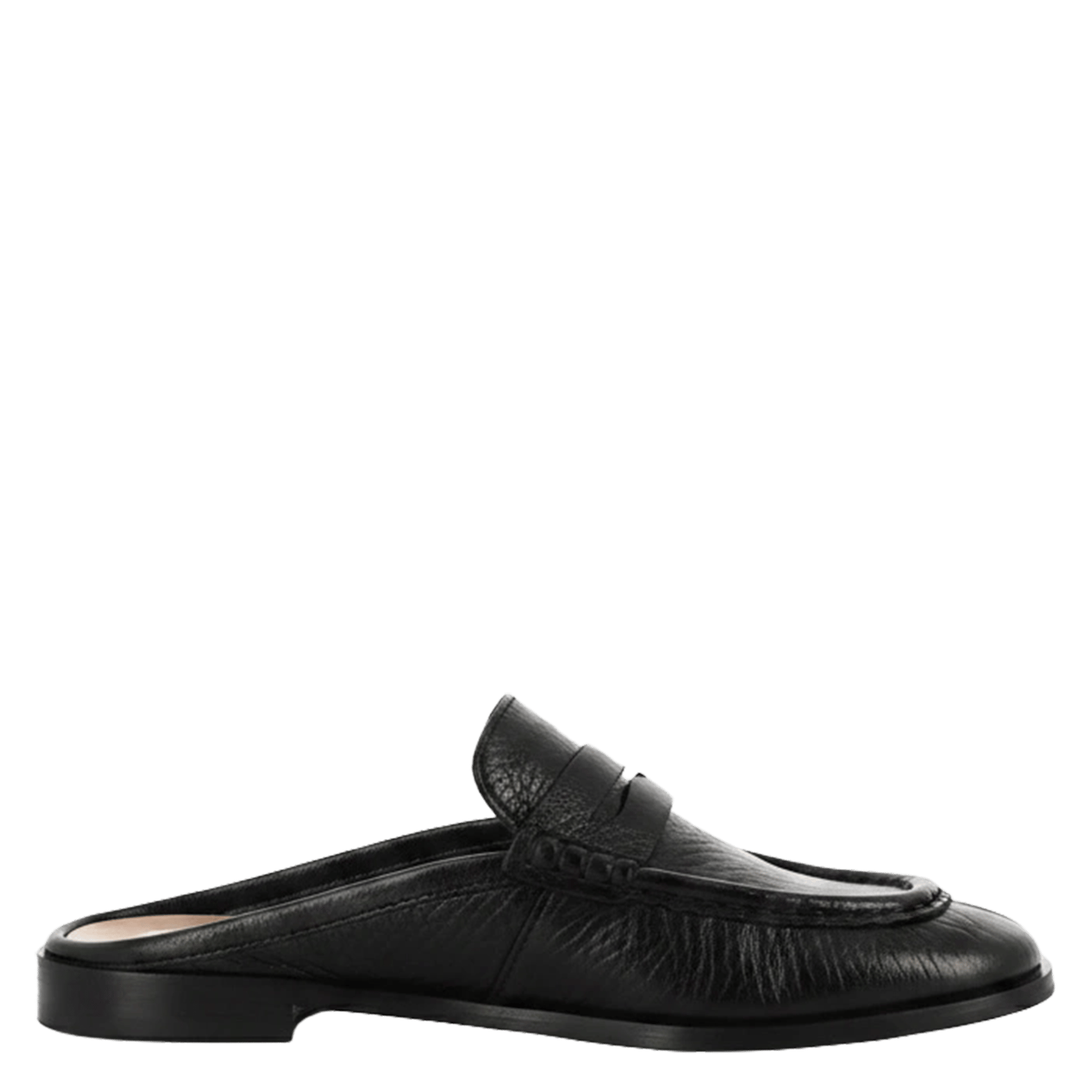 Mocassins à enfiler en cuir deauville JONAK Noir