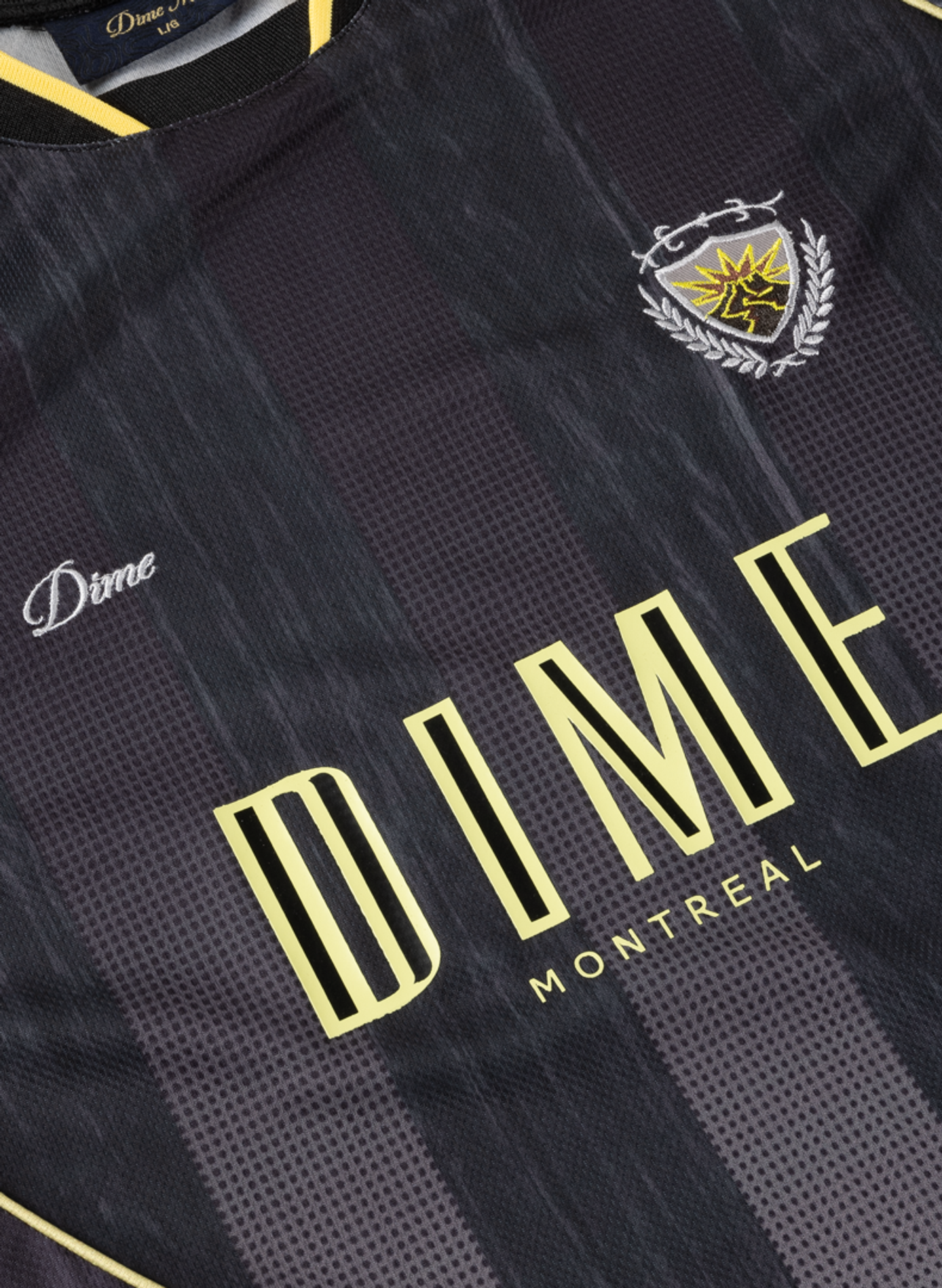 Printed T-shirt DIME Black