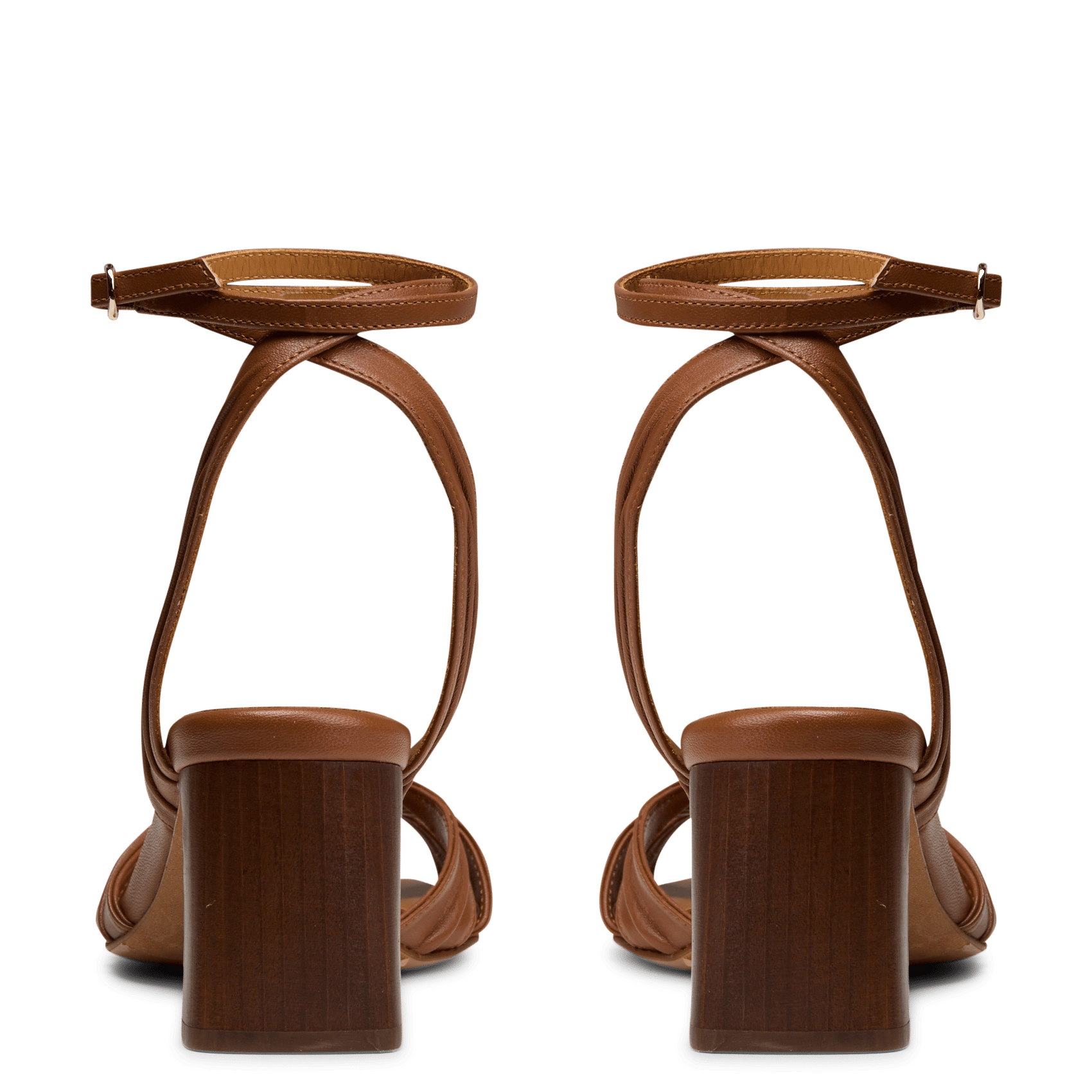 Sandales hautes en cuir ornelle BOBBIES Marron