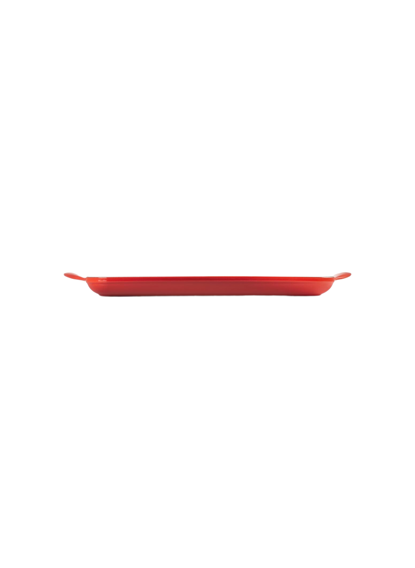 Gril rectangulaire en fonte émaillée LE CREUSET Red