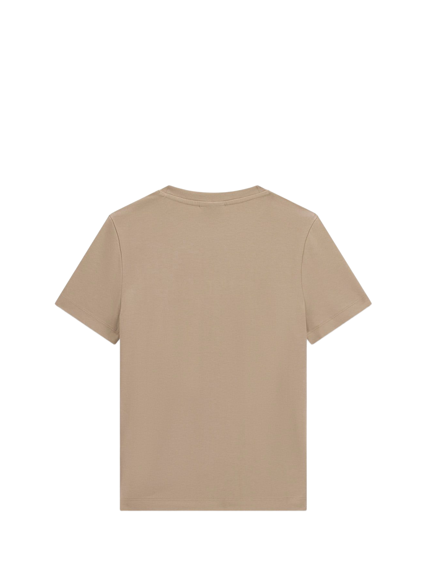 Straight t-shirt in blended cotton GUESS Beige