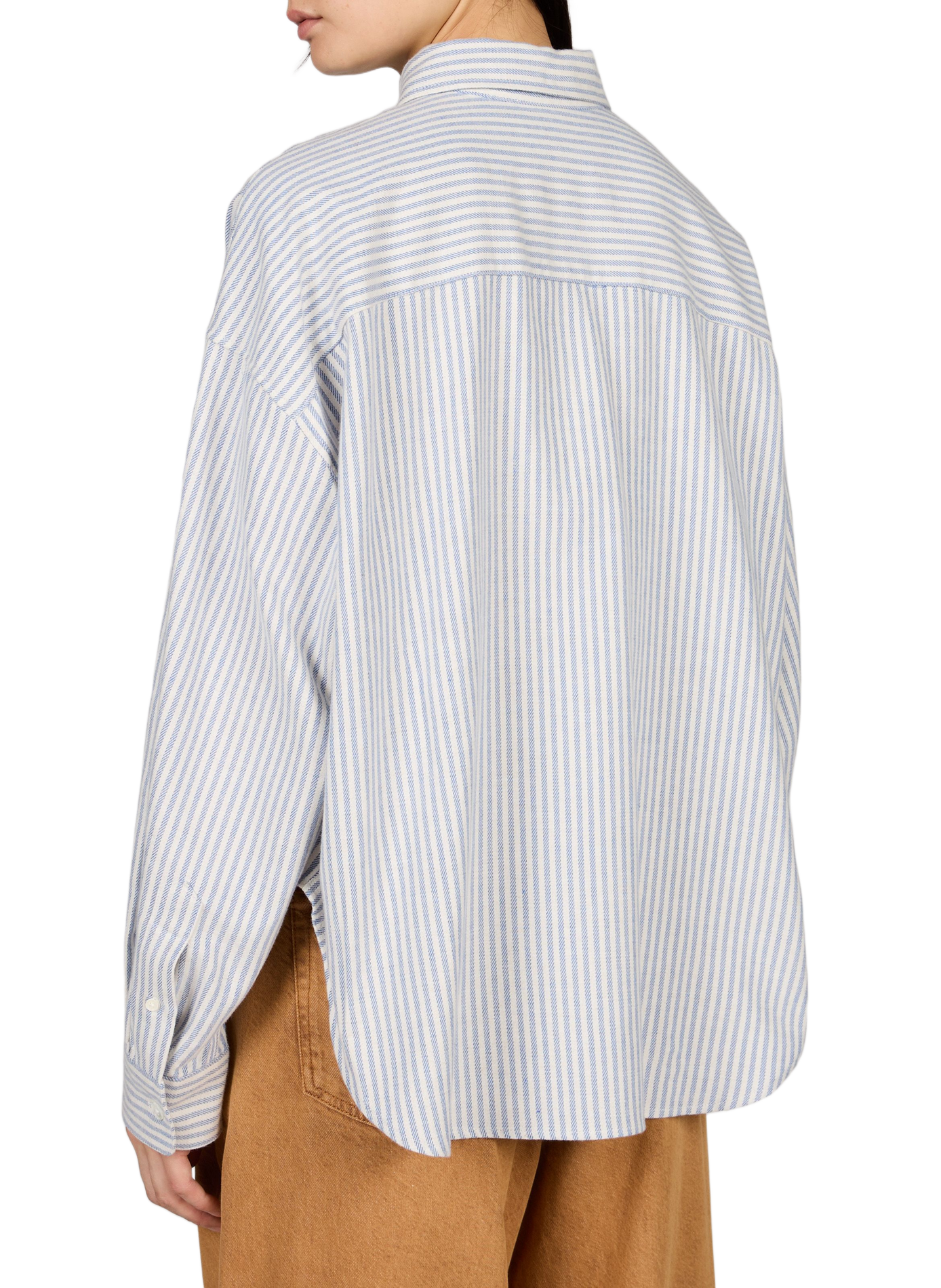 Jaxie oversized overhemd van katoenmix BELLEROSE Veelkleurig