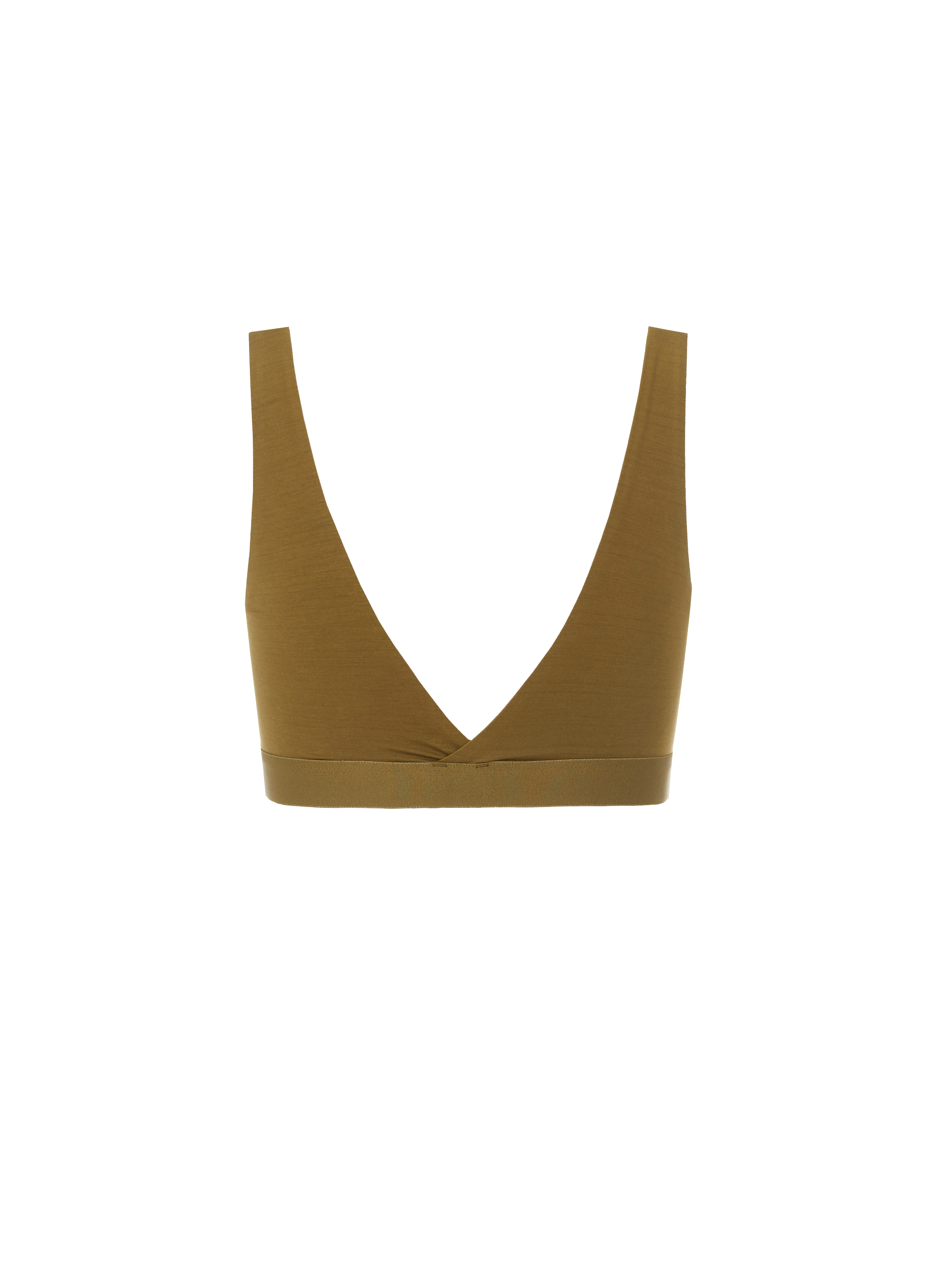 Brassière légère essentielle en tencel ORGANIC BASICS Vert