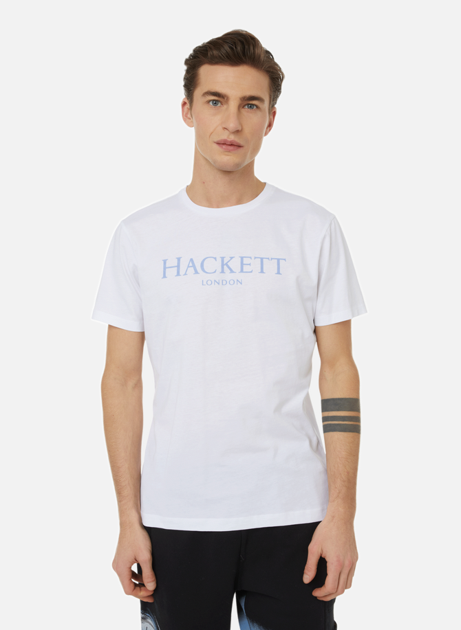 Cotton T-shirt with logo HACKETT
