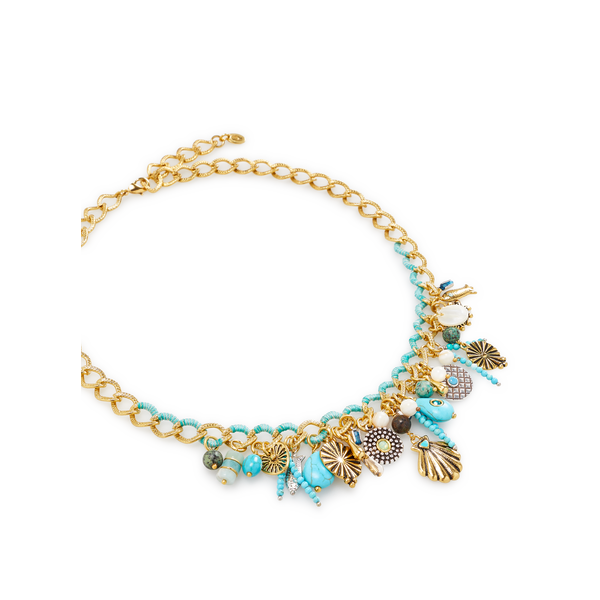 Collier charms coquillage Positano