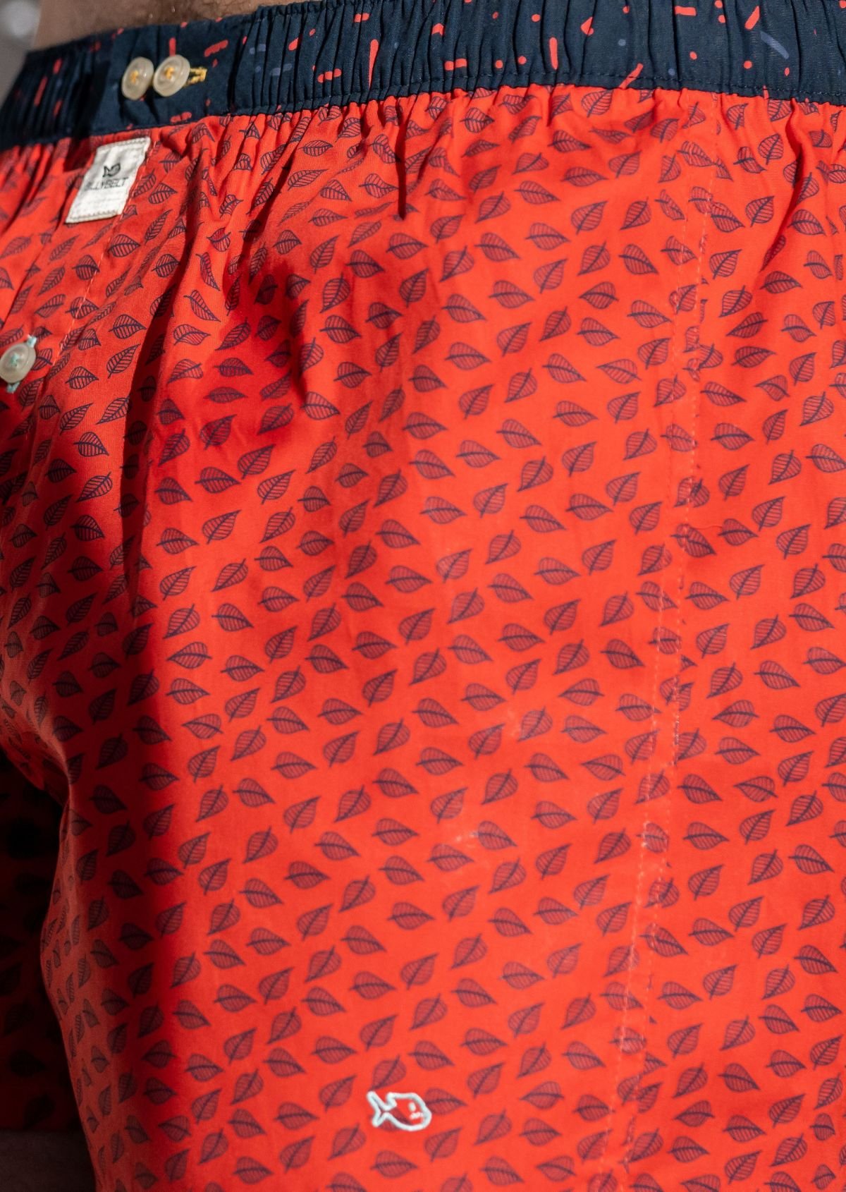 Caleçon en coton biologique BILLYBELT Rouge