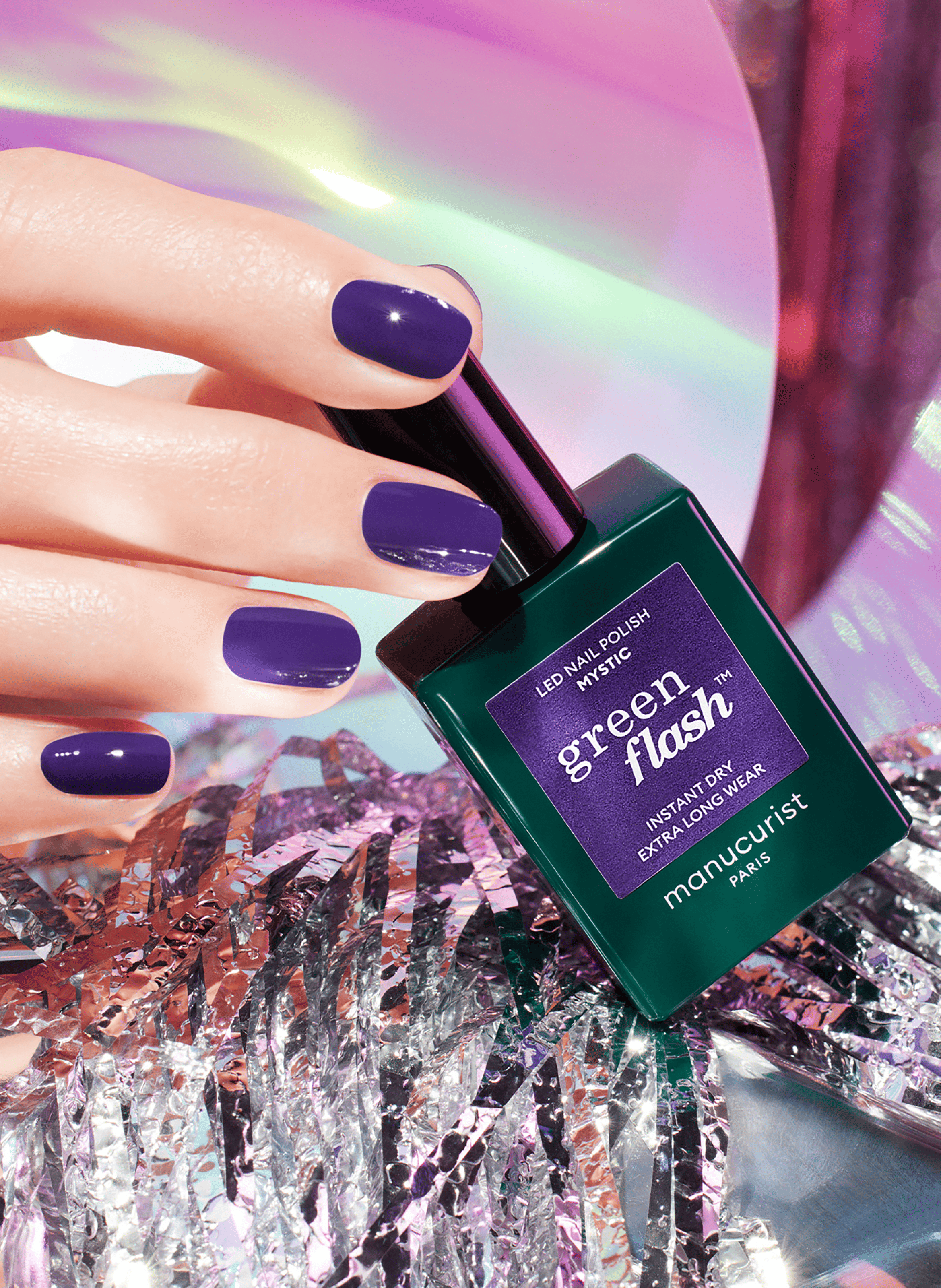 Green Flash Nail Polish MANUCURIST Mystic