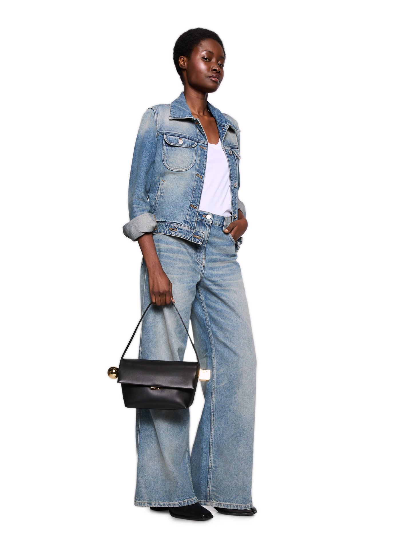 The square round JACQUEMUS Black