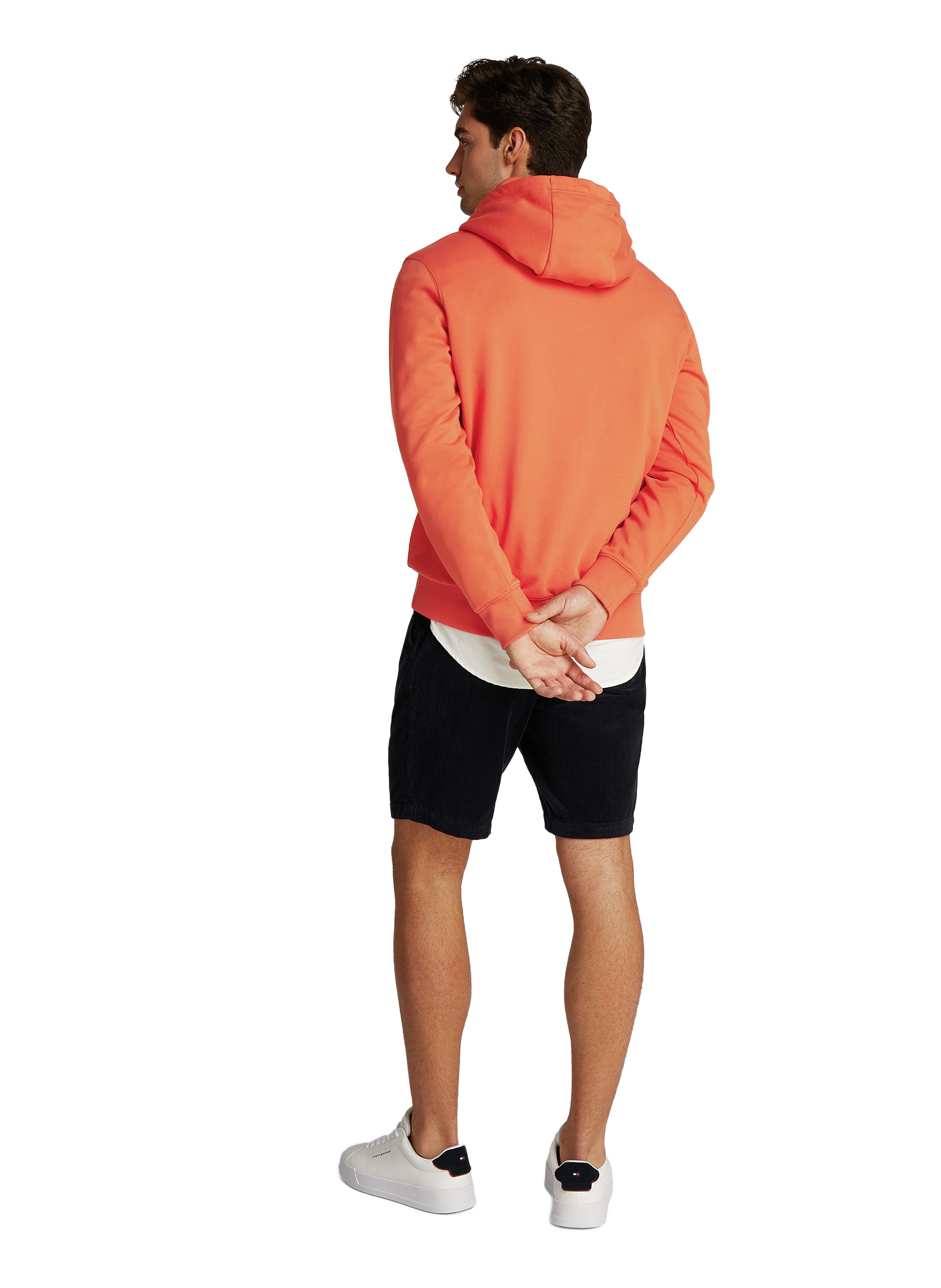 Cotton hoodie TOMMY HILFIGER Orange