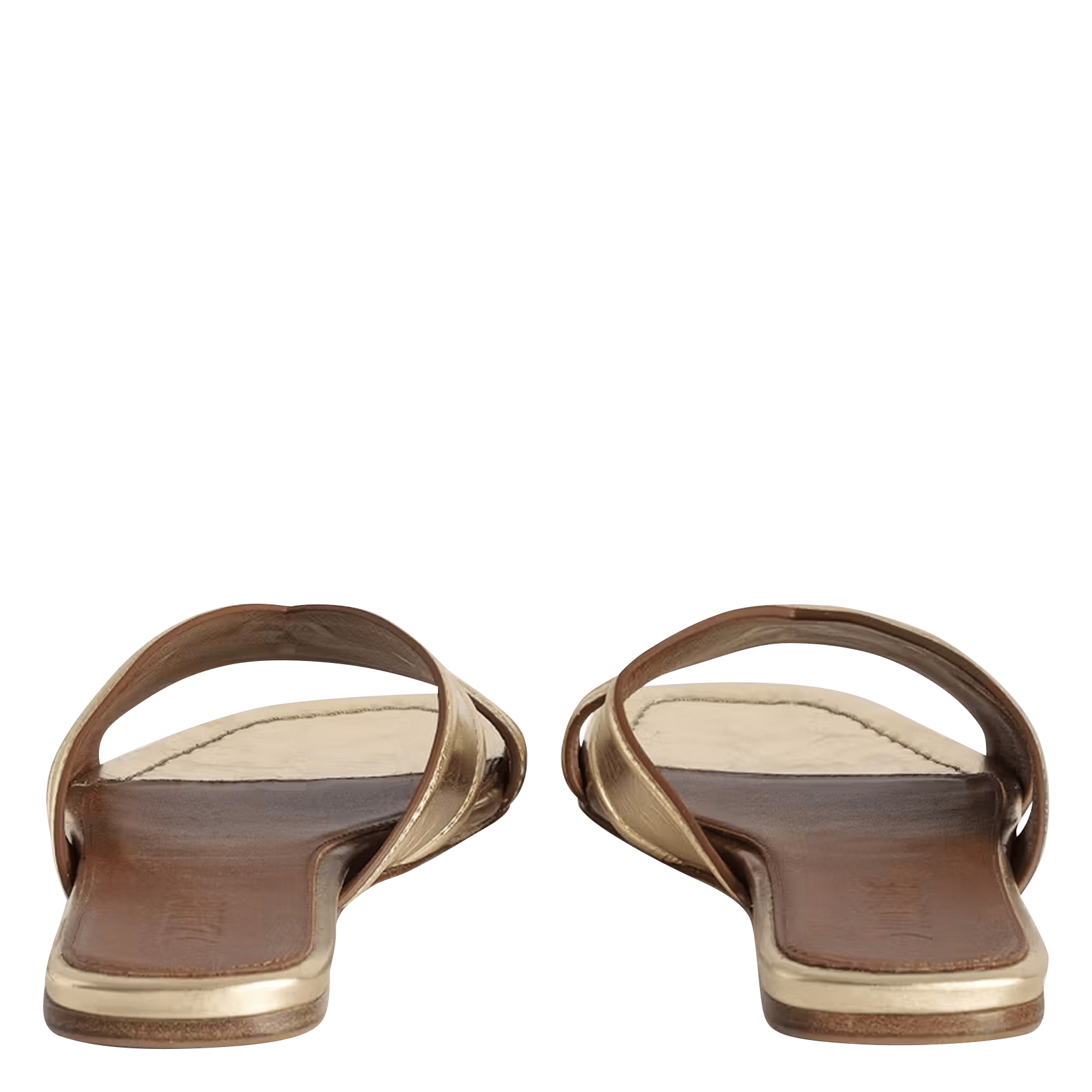 Sandales plates azora ZADIG&VOLTAIRE Jaune