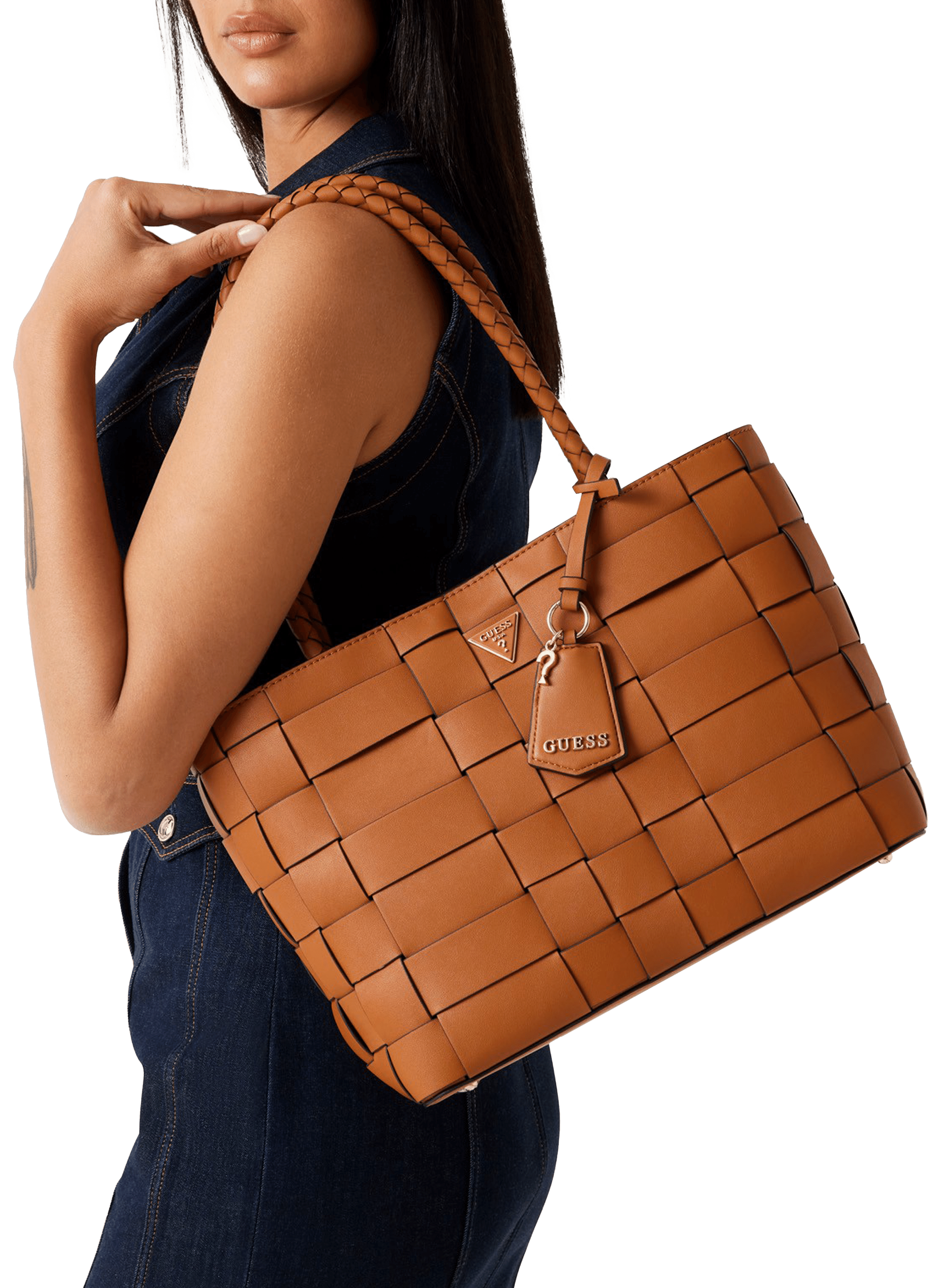 Maylee tote bag GUESS Brown