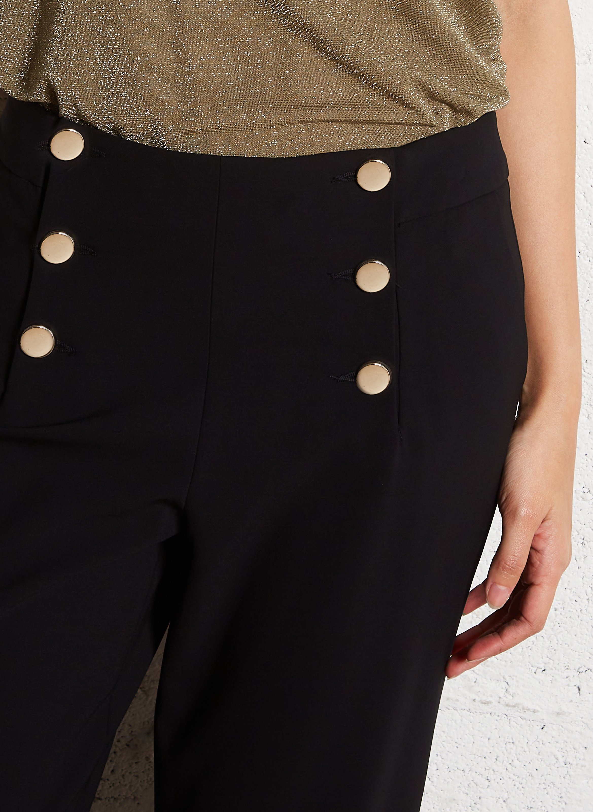 Pantalon droit hubert MAISON 123 Noir