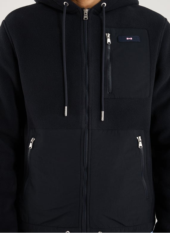 Sweat zippé à capuche | Bleu by EDEN PARK Sweat zippé à capuche Bleu