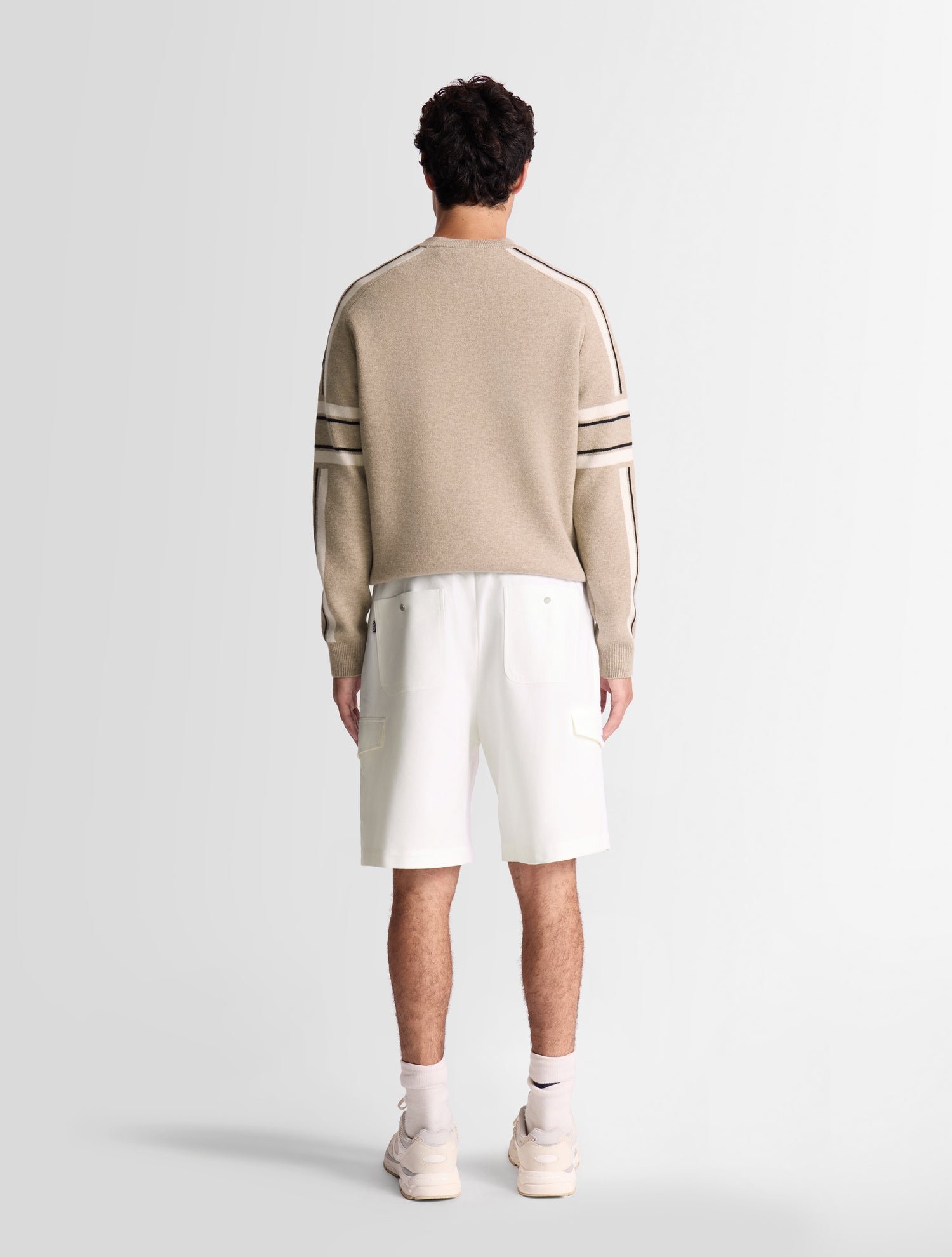 Short suauno coton coupe regular FUSALP Blanc