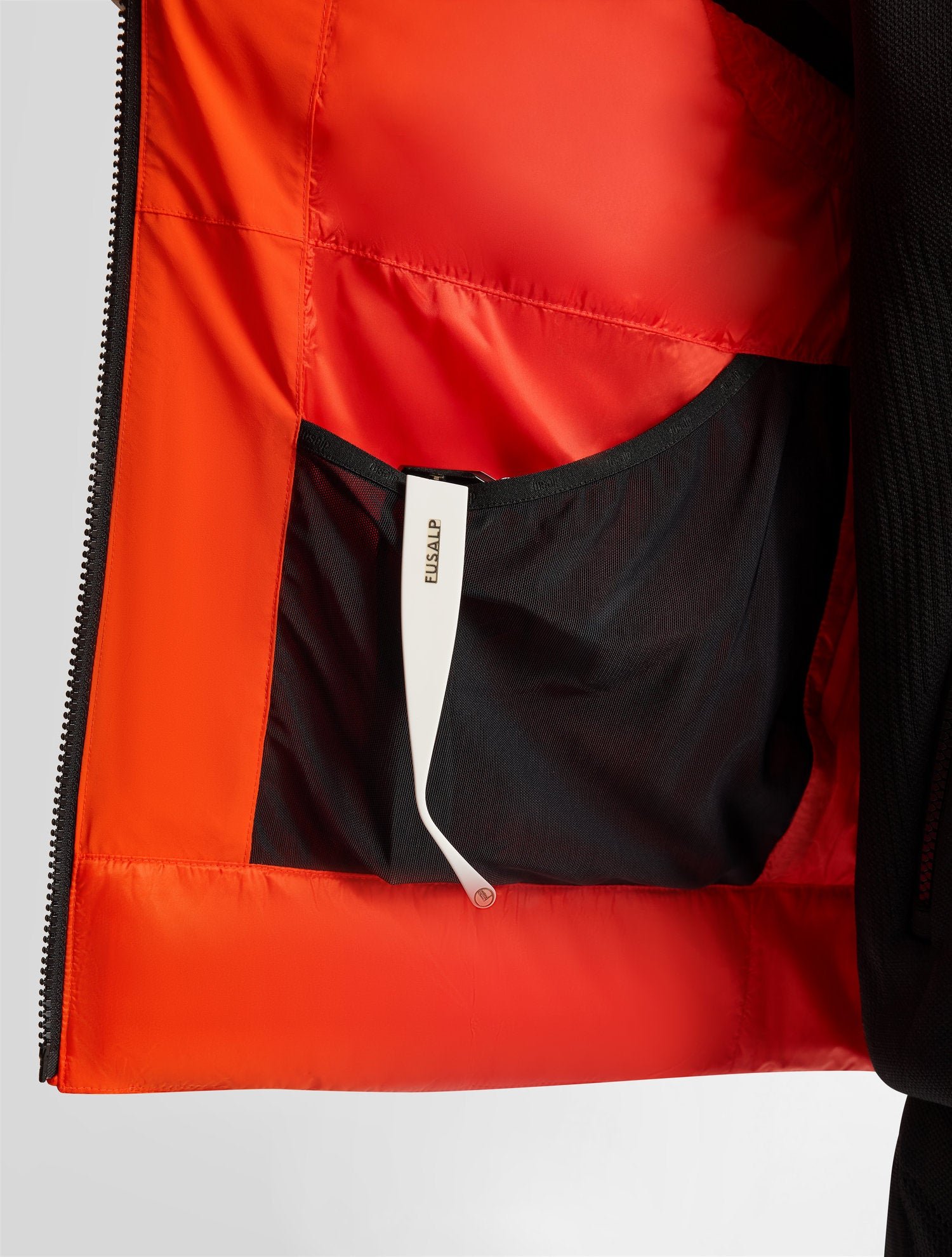 Doudoune sans manches gorvone col montant coupe regular FUSALP Orange