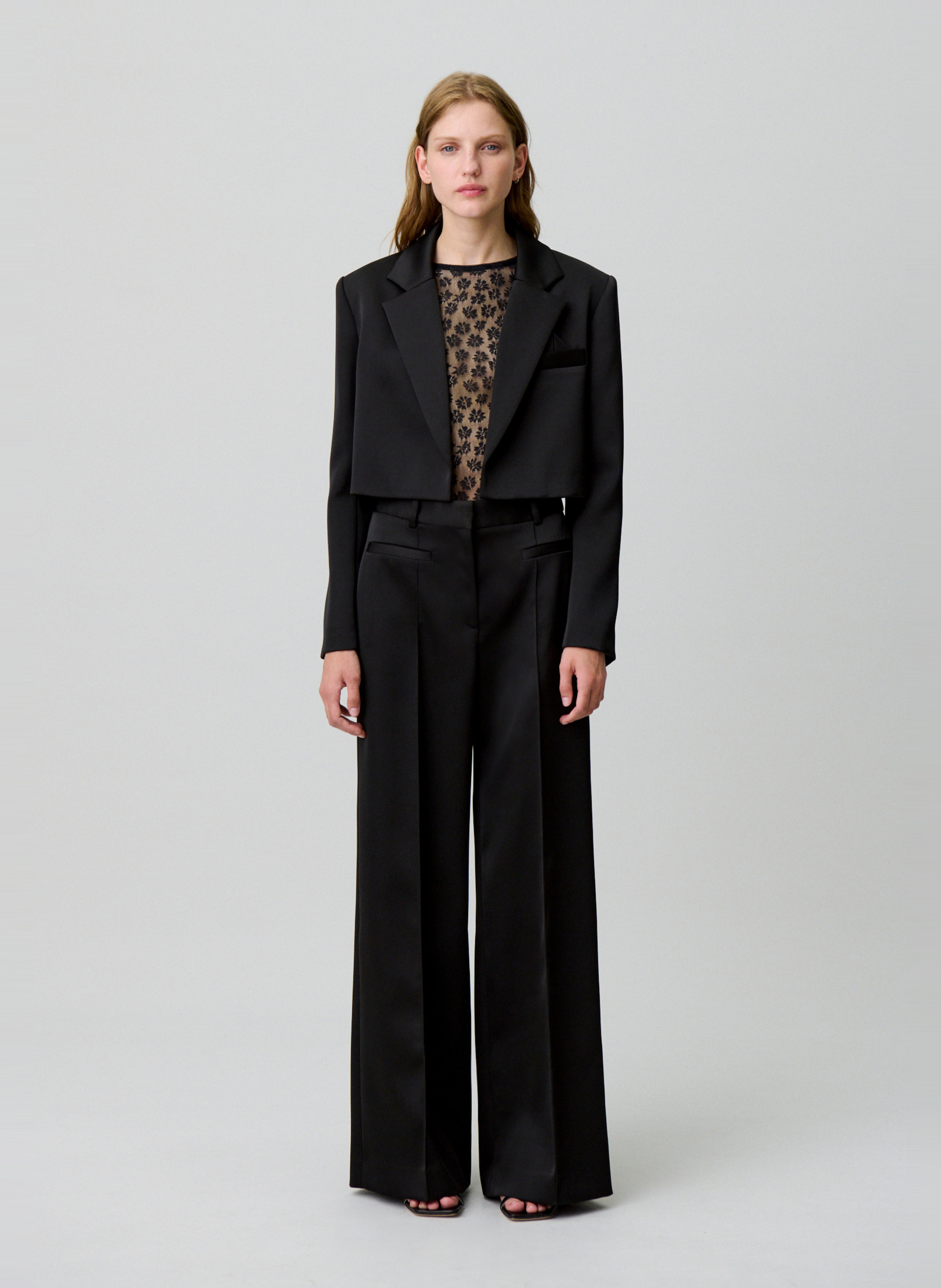 Pantalon large priambis CLAUDIE PIERLOT Noir