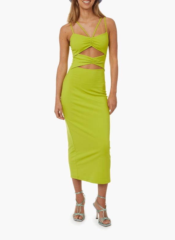 Mona maxi dress Green Samsoe samsoe - Women | Printemps.com Mona maxi dress Green Samsoe samsoe - Women | Printemps.com