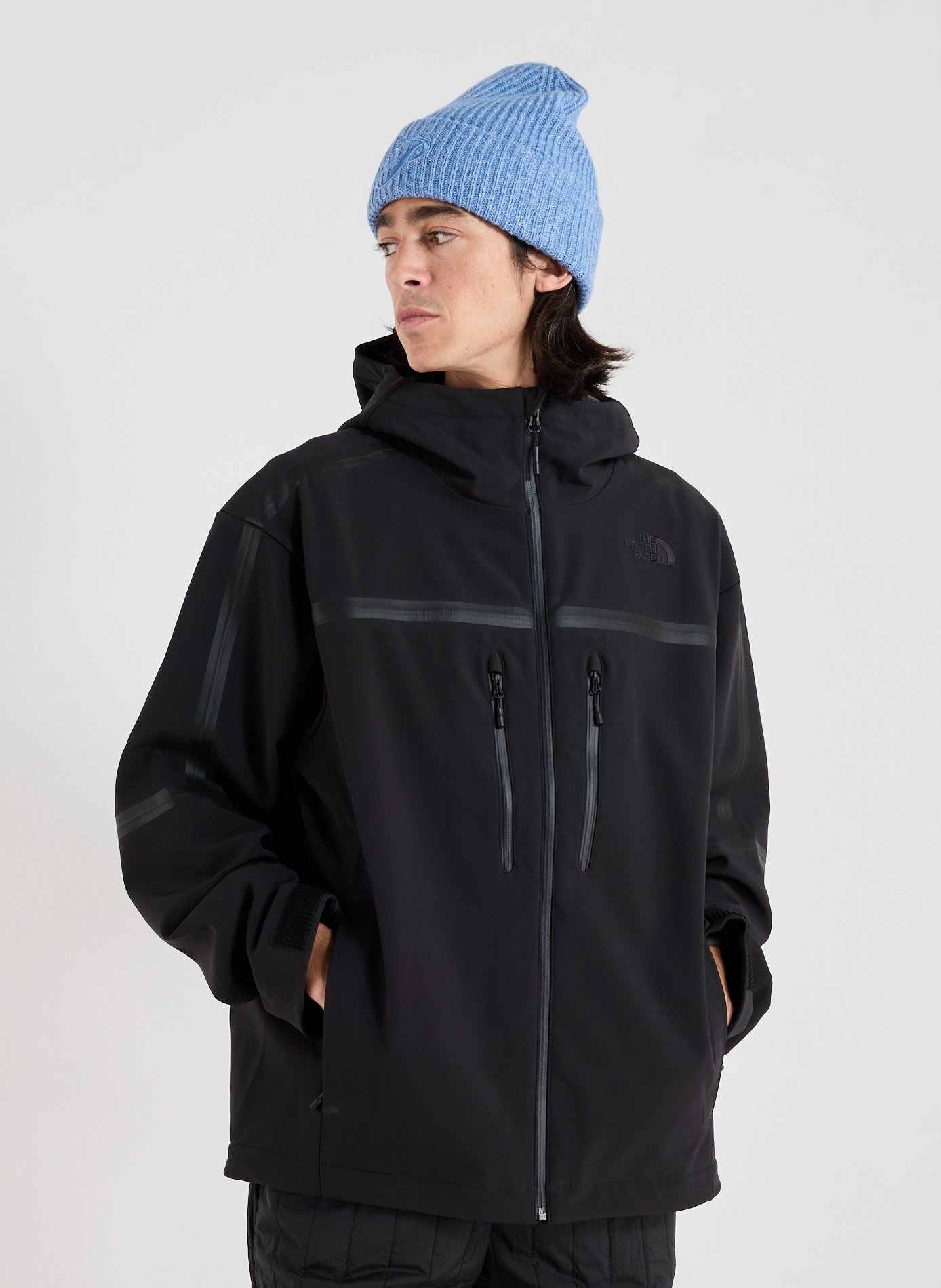 THE NORTH FACE Waterproof hooded jacket Black