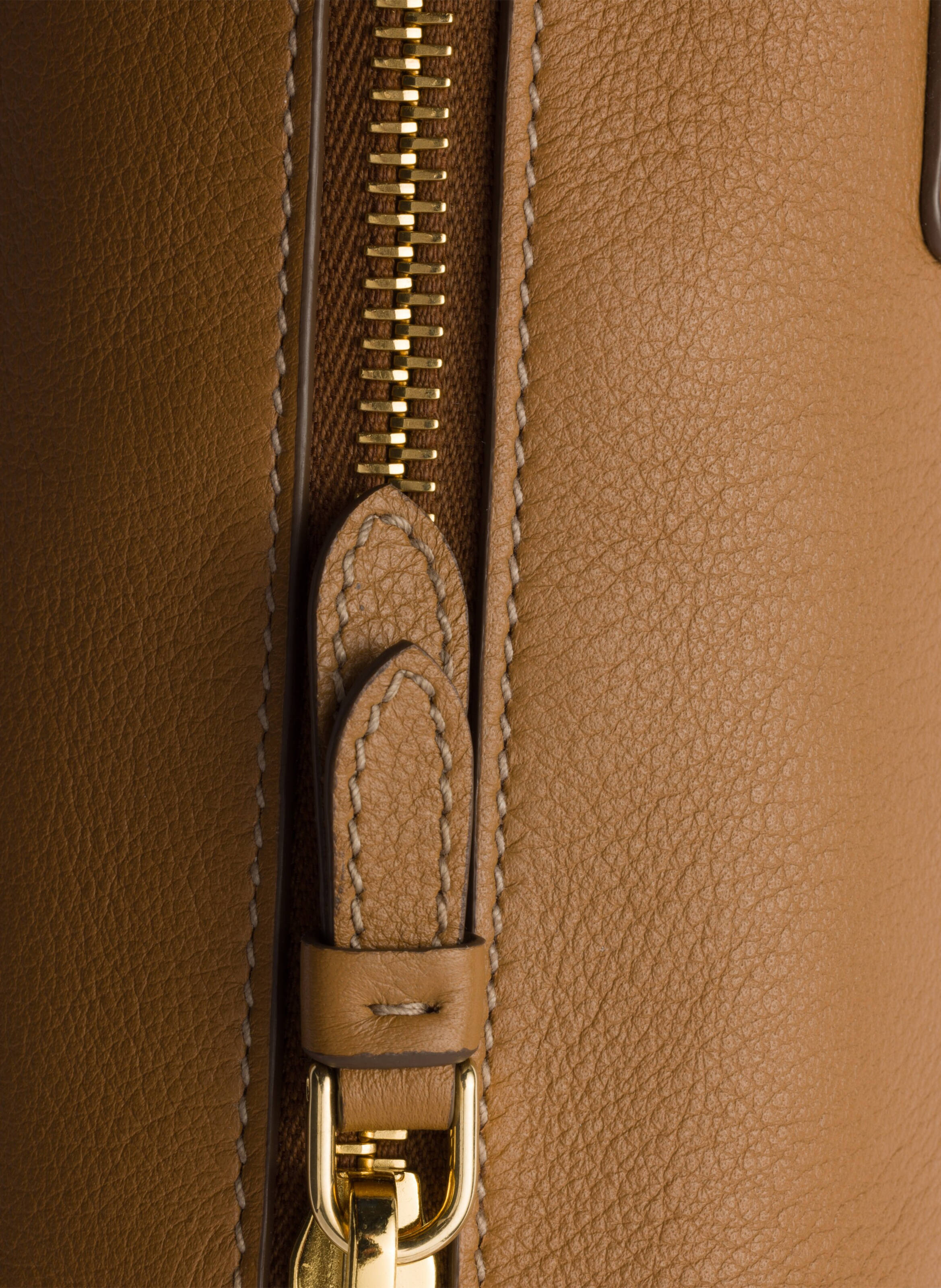 Pochette en cuir PRADA Marron