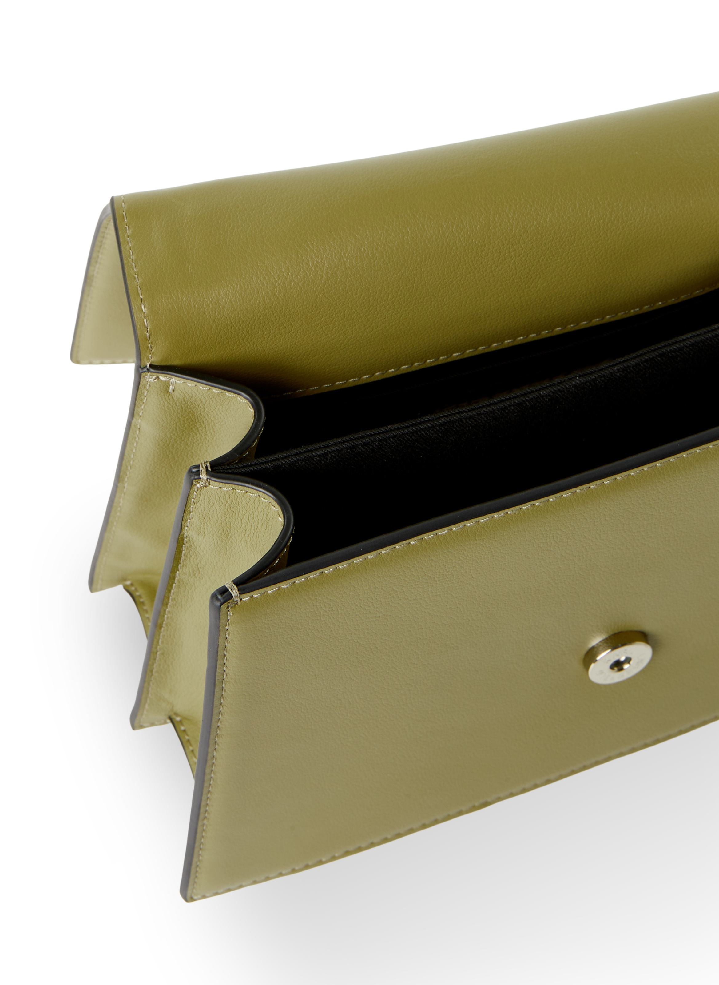 Sac à main en cuir KARL LAGERFELD Marron