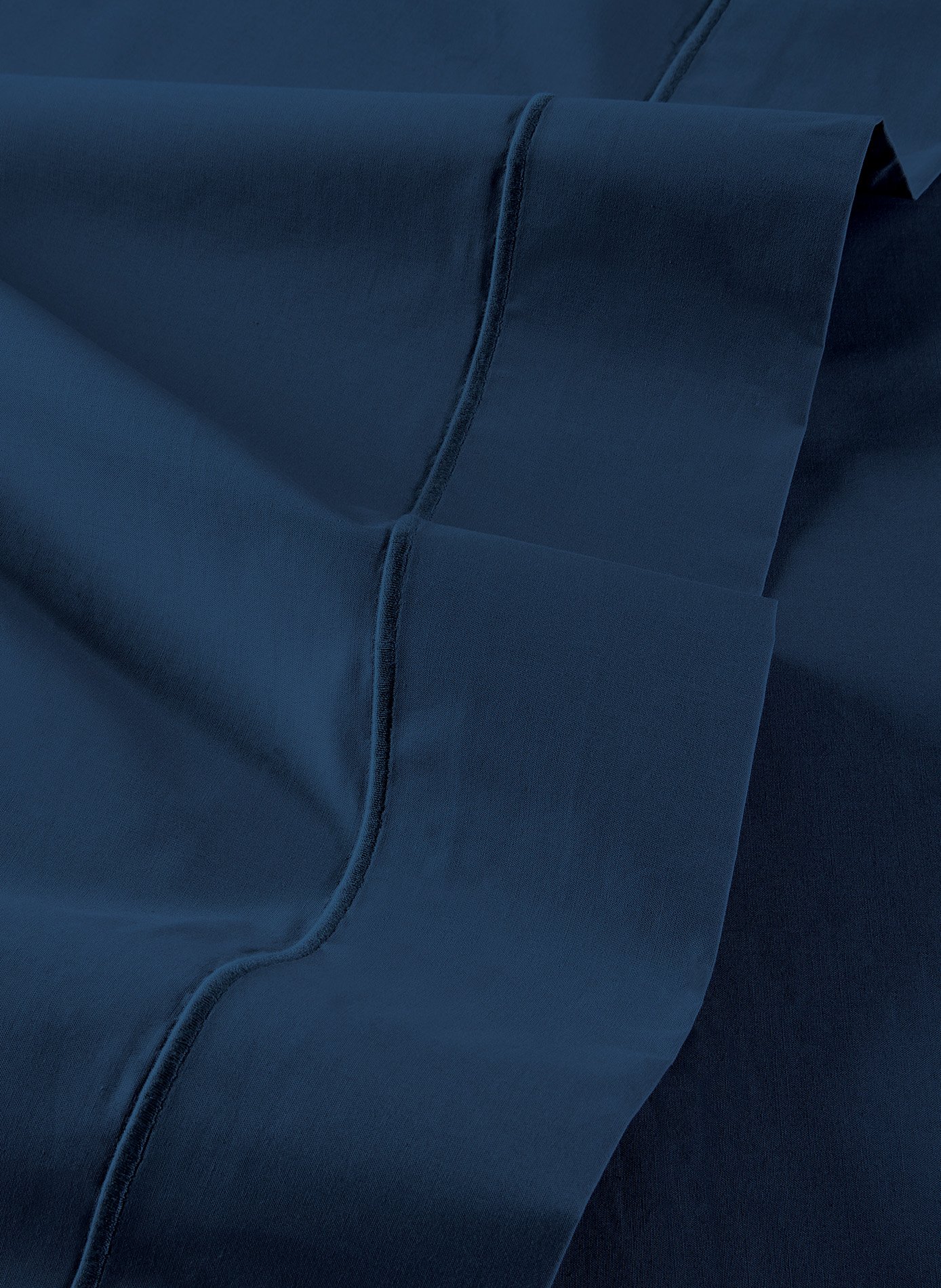 Drap plat vexin marine ANNE DE SOLENE Bleu