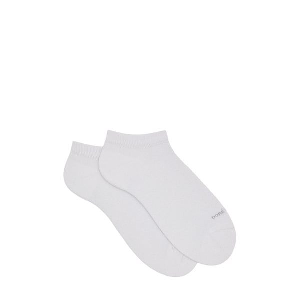 Socquettes avec effet brillant en coton mélangé Socquettes avec effet brillant en coton mélangé