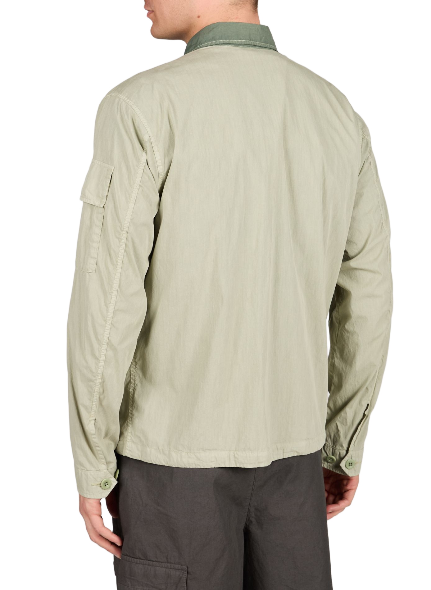 Lightweight cotton-blend jacket CP COMPANY Green
