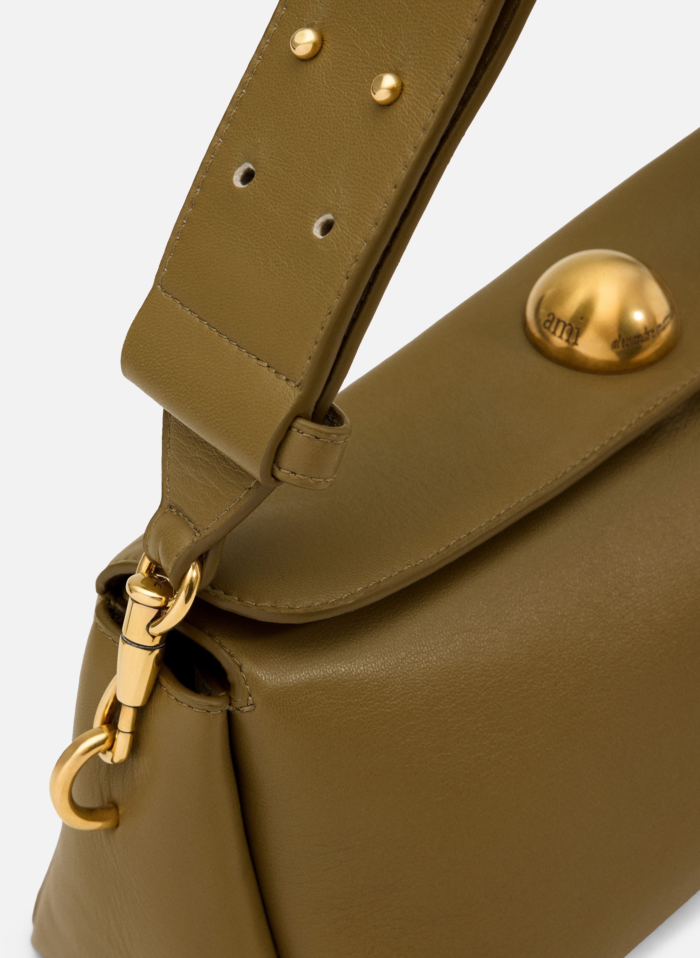 Sac carrousel unisexe AMI PARIS Vert
