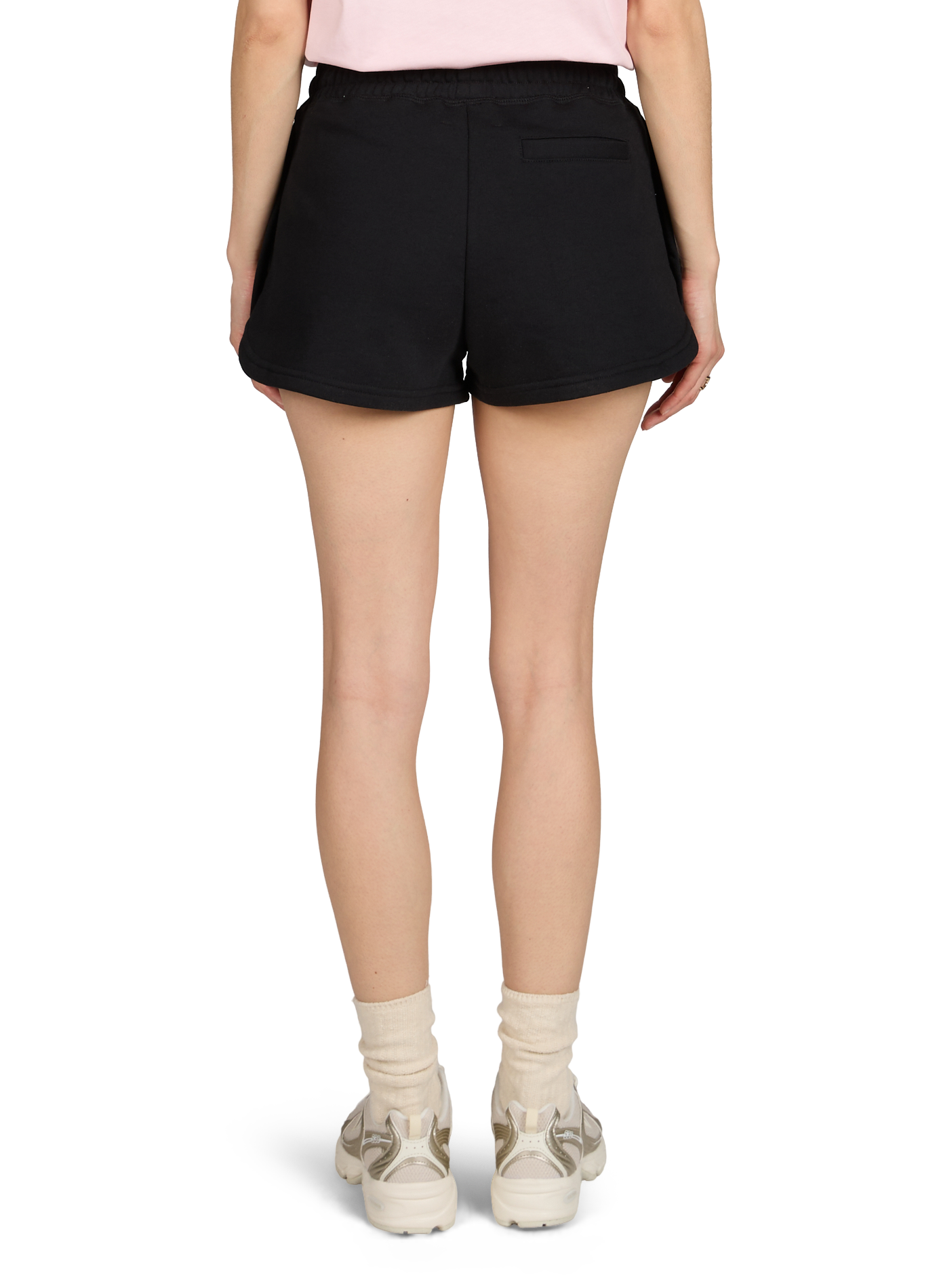 Mini-short Olympe en coton molleton GERTRUDE ET GASTON Noir