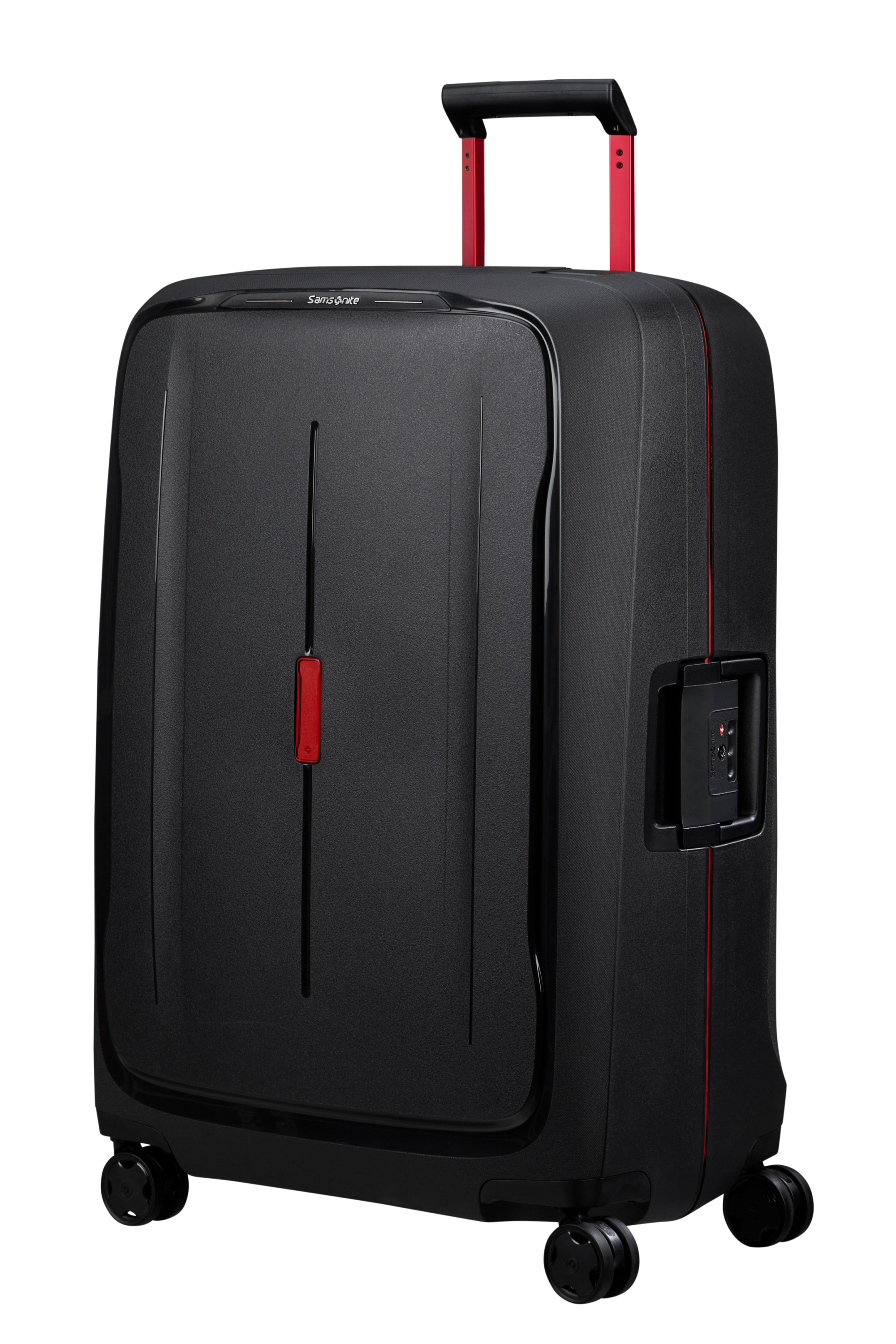 Essens valise 4 roues taille l  Charcoal/red