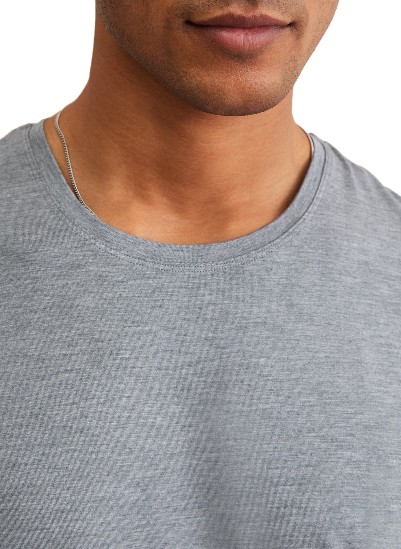 T-shirt décontracté à manches courtes DEREK ROSE Gris