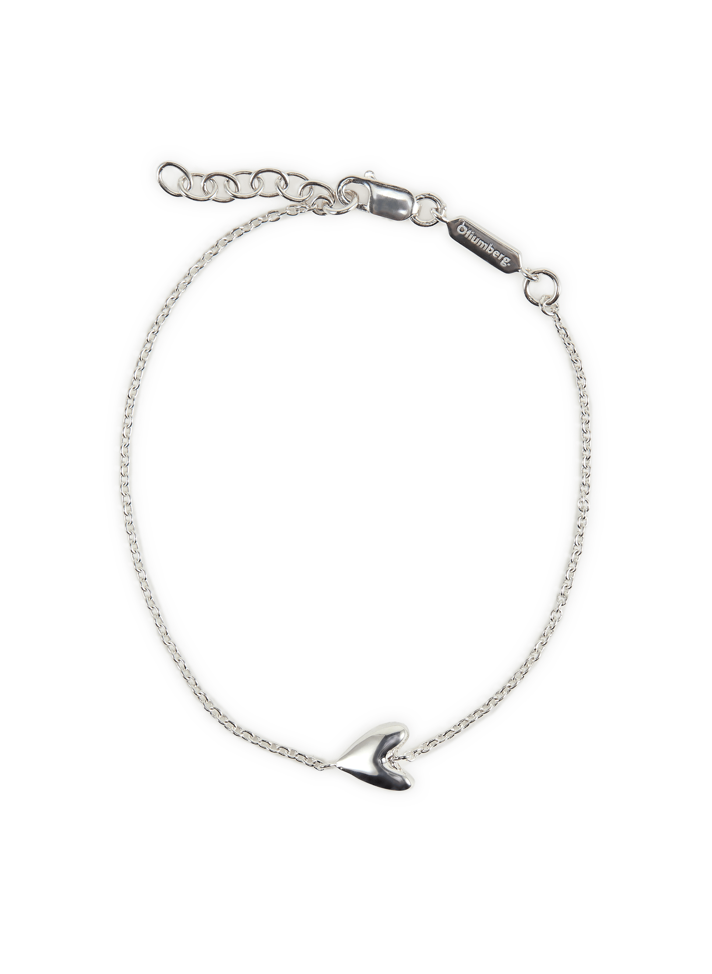 Thin silver bracelet OTIUMBERG Silver