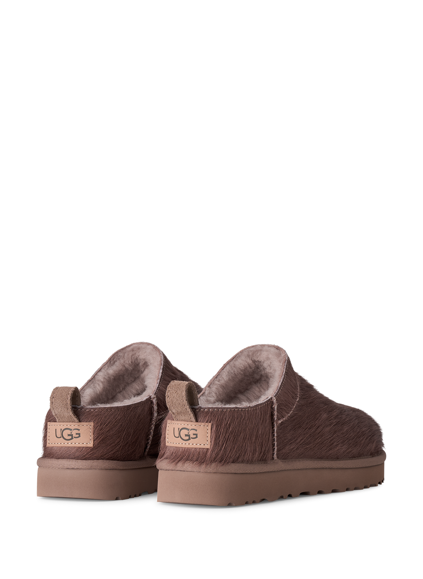 Classic Micro Stiefeletten aus Leder UGG Braun
