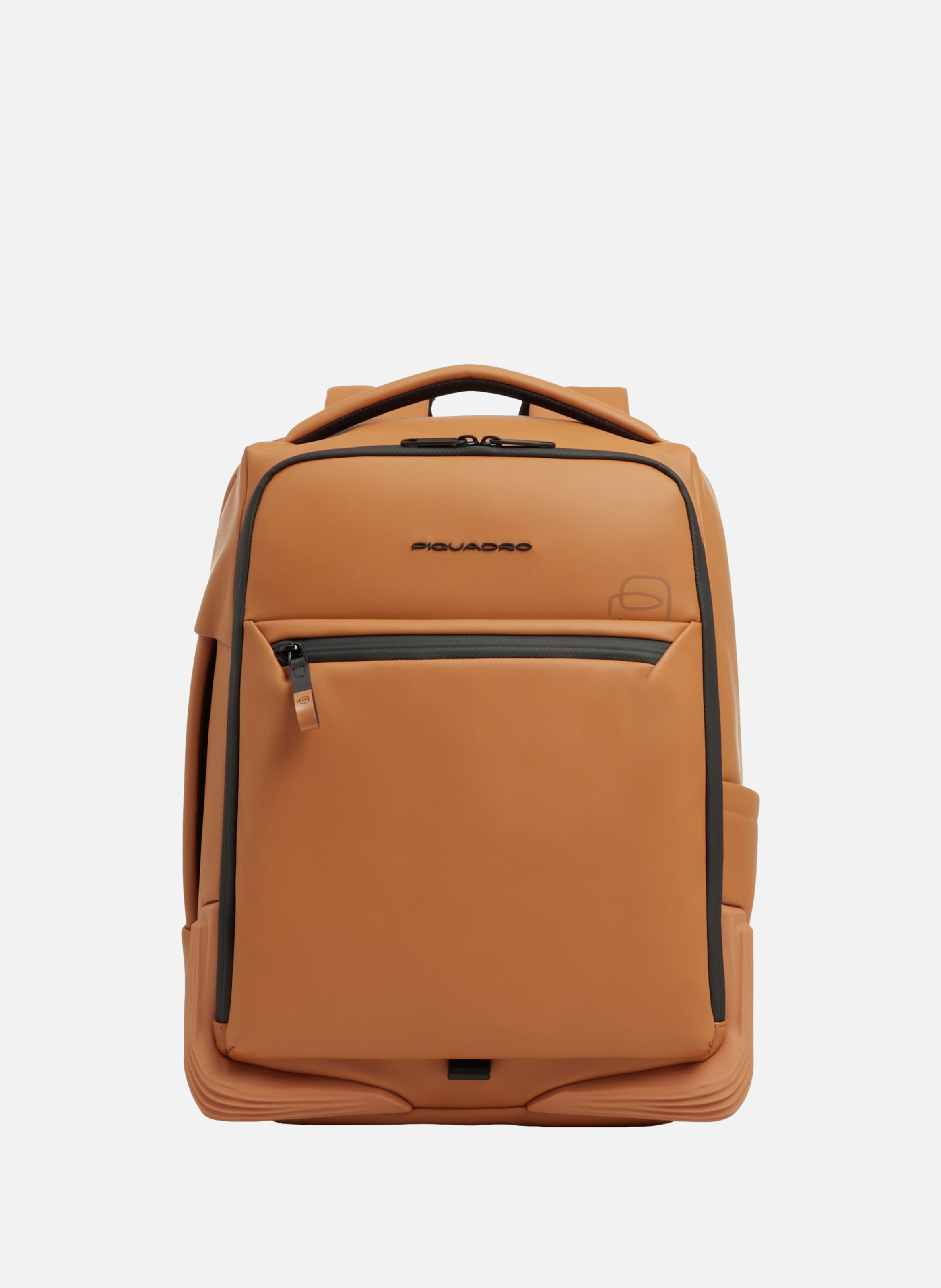 Sac à dos de voyage déperlant pour ordinateur PIQUADRO Marron