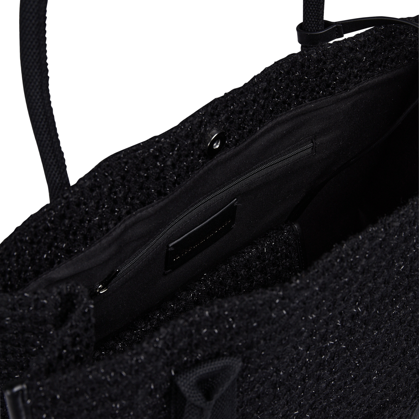 Shopper bag LA FEE MARABOUTEE Zwart