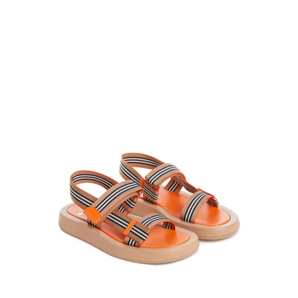 Sandales en cuir d'agneau