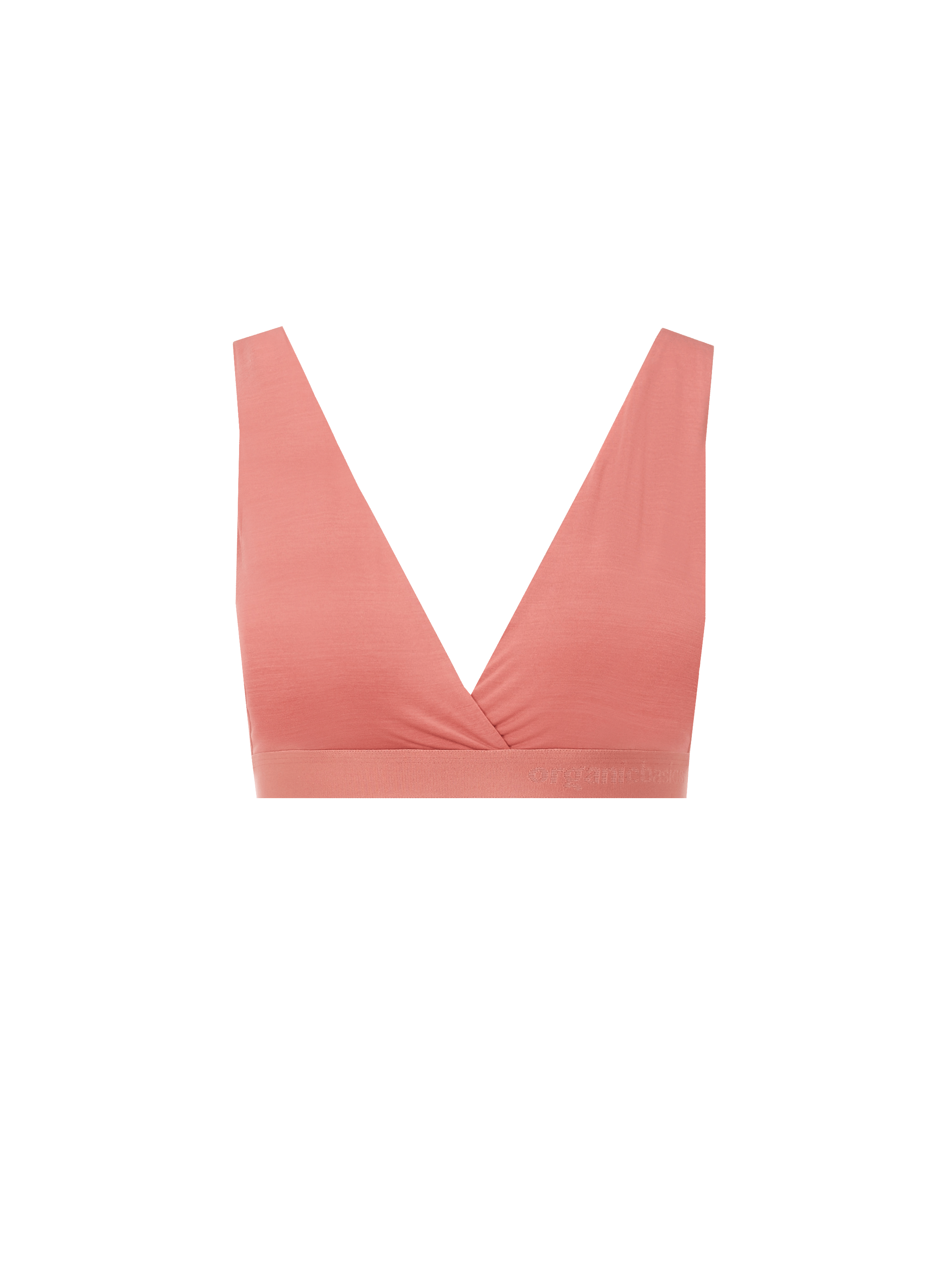 ORGANIC BASICS Brassière légère essentielle en tencel Rose