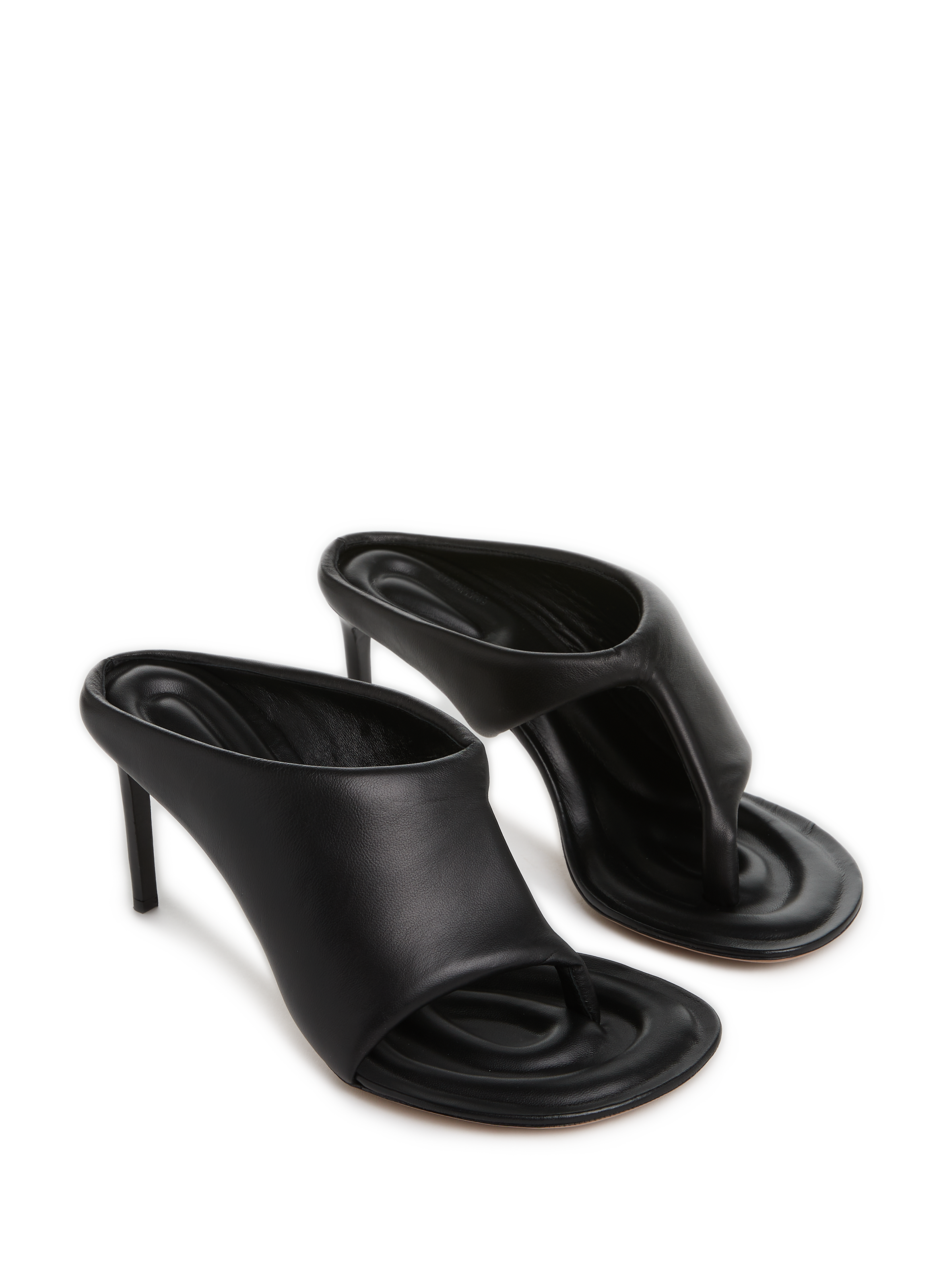 Les mules Limone en cuir