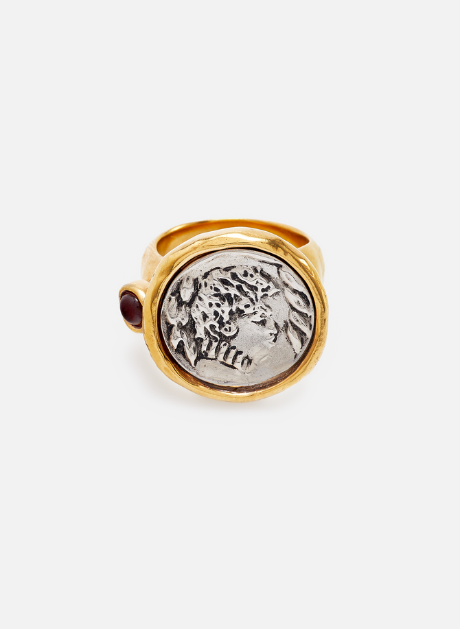 Carthage Faun brass ring GOOSSENS
