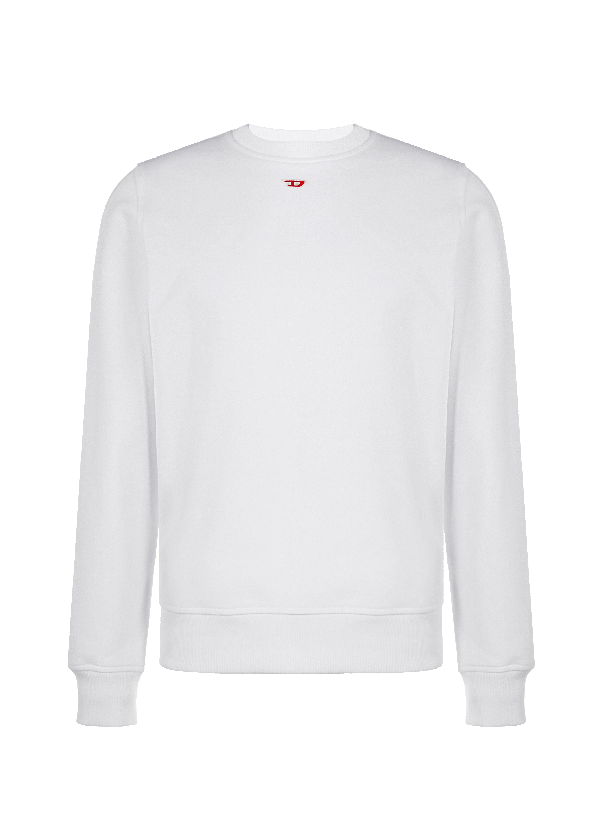 Sweatshirt à patch monogramme en coton