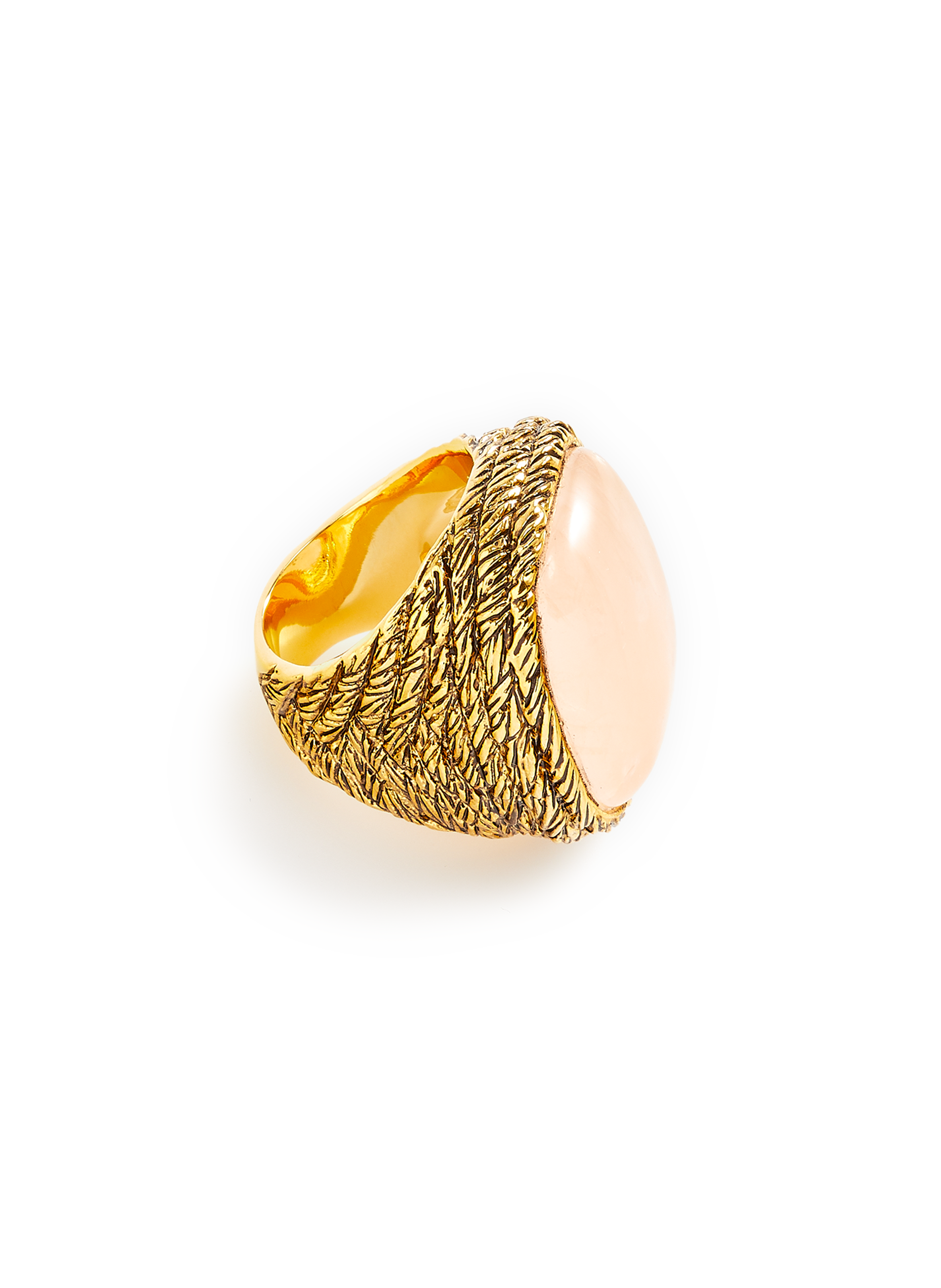 Bague Miki Quartz AURELIE BIDERMANN Rose