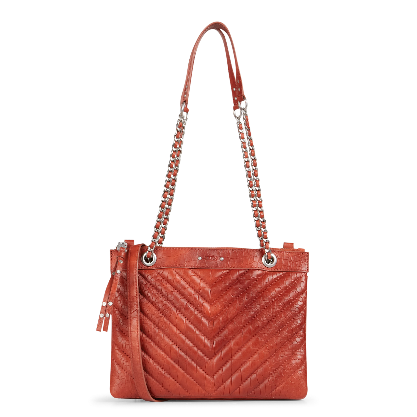 Sac bandoulière matelassé en cuir