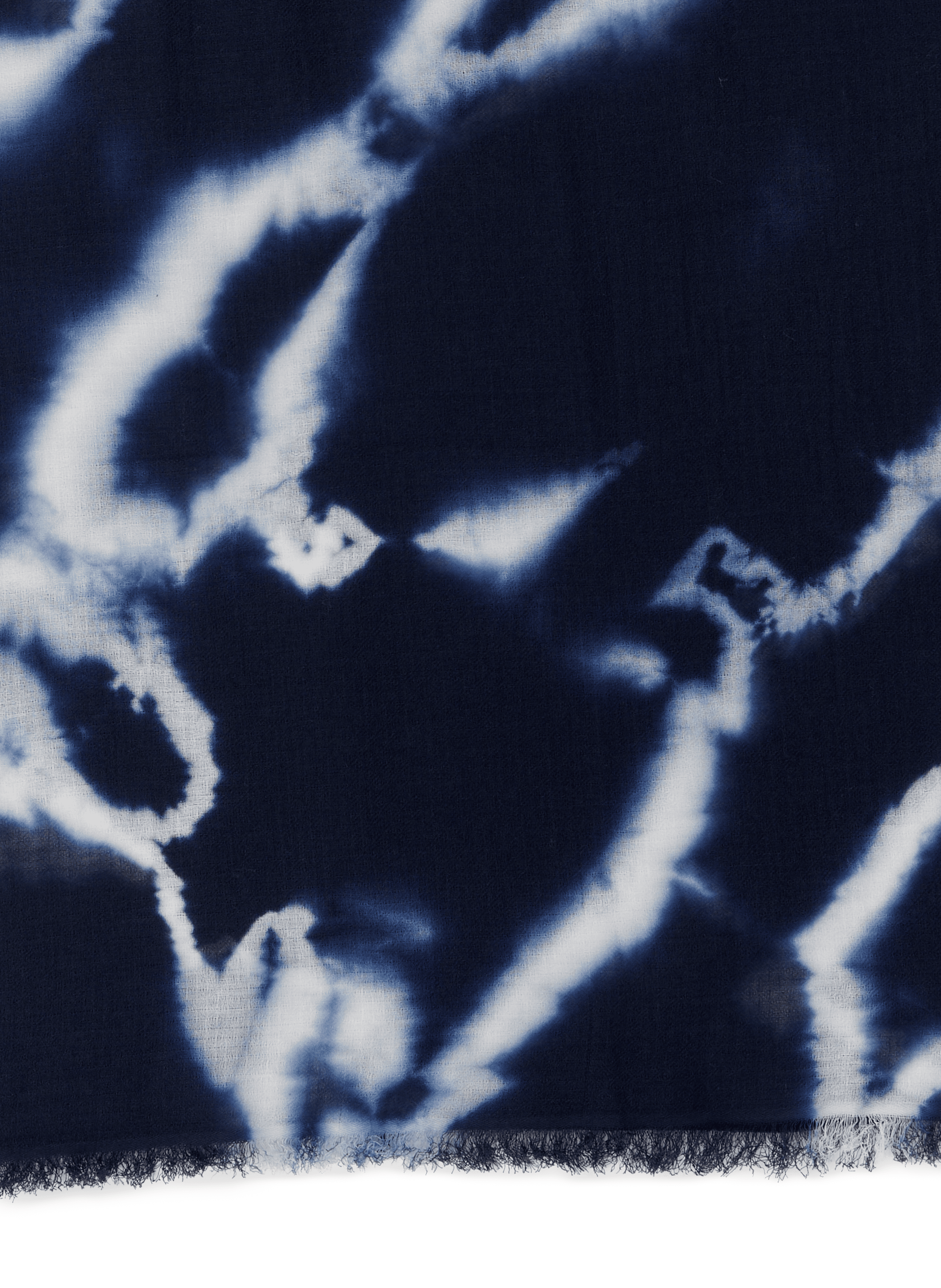 Foulard tie and dye  AU PRINTEMPS PARIS Bleu