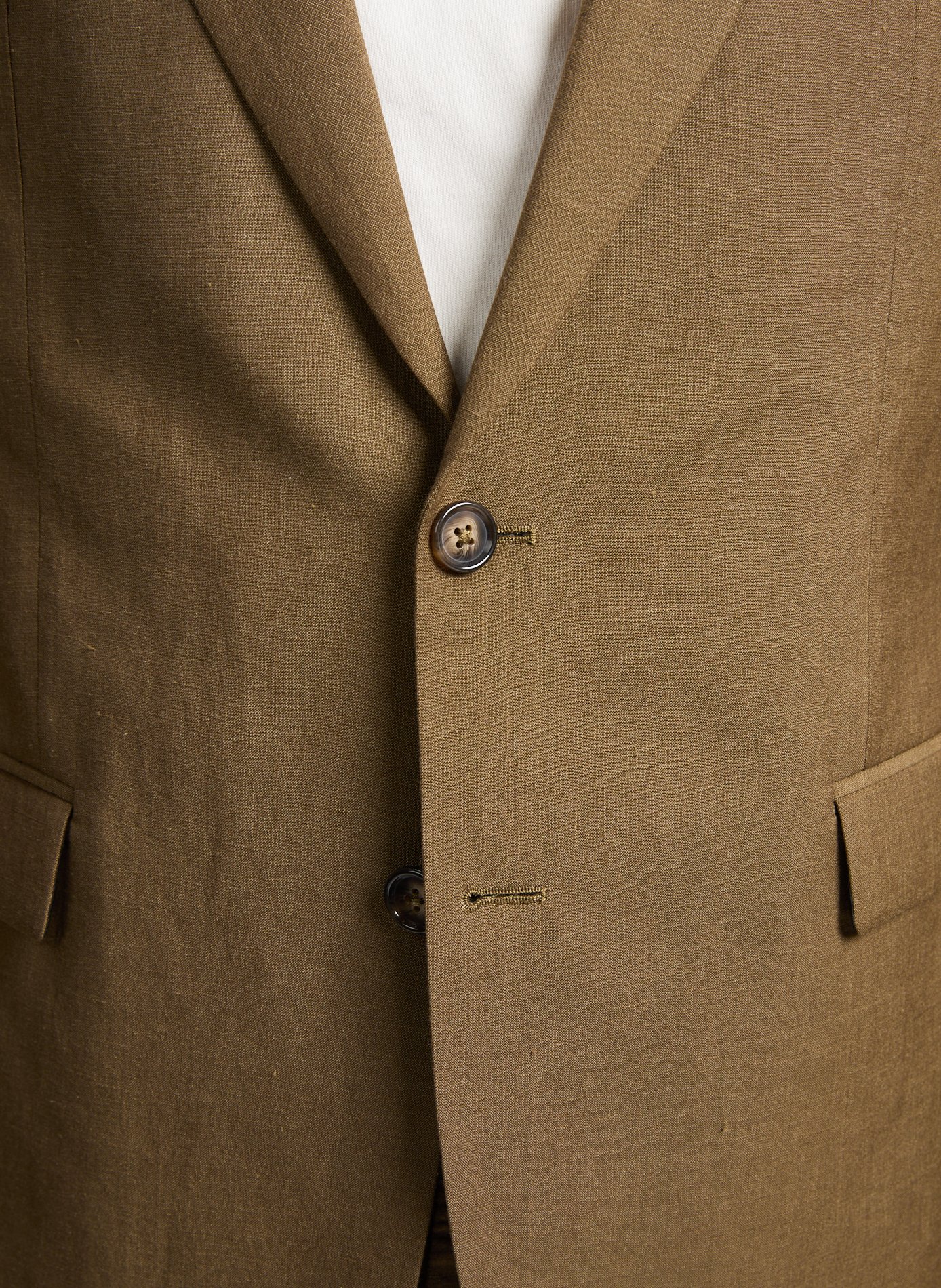 Linen Flin Shirt AU PRINTEMPS PARIS Khaki